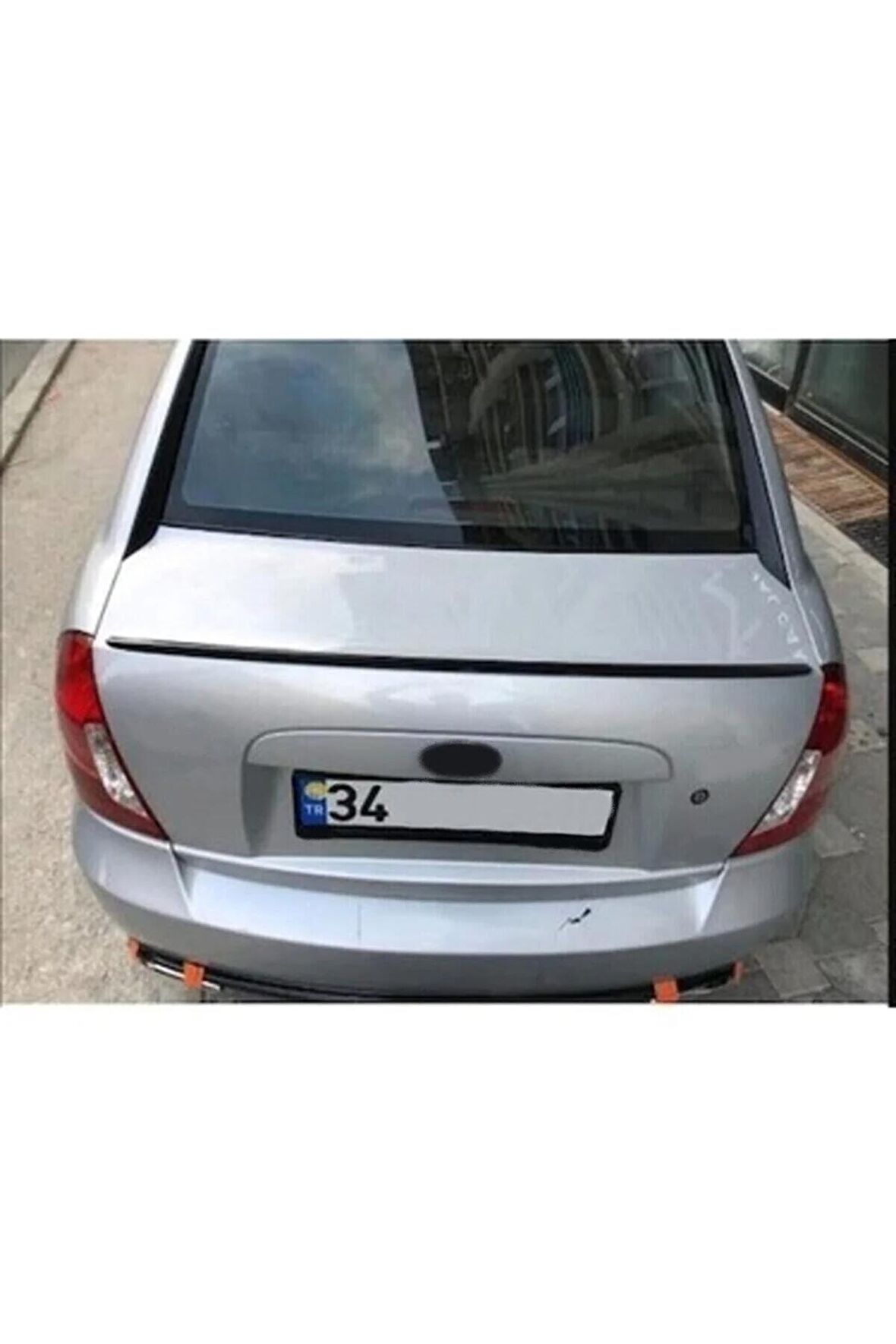 Hyundai Accent Era Uyumlu Bagaj Üstü Spoiler Piano Black