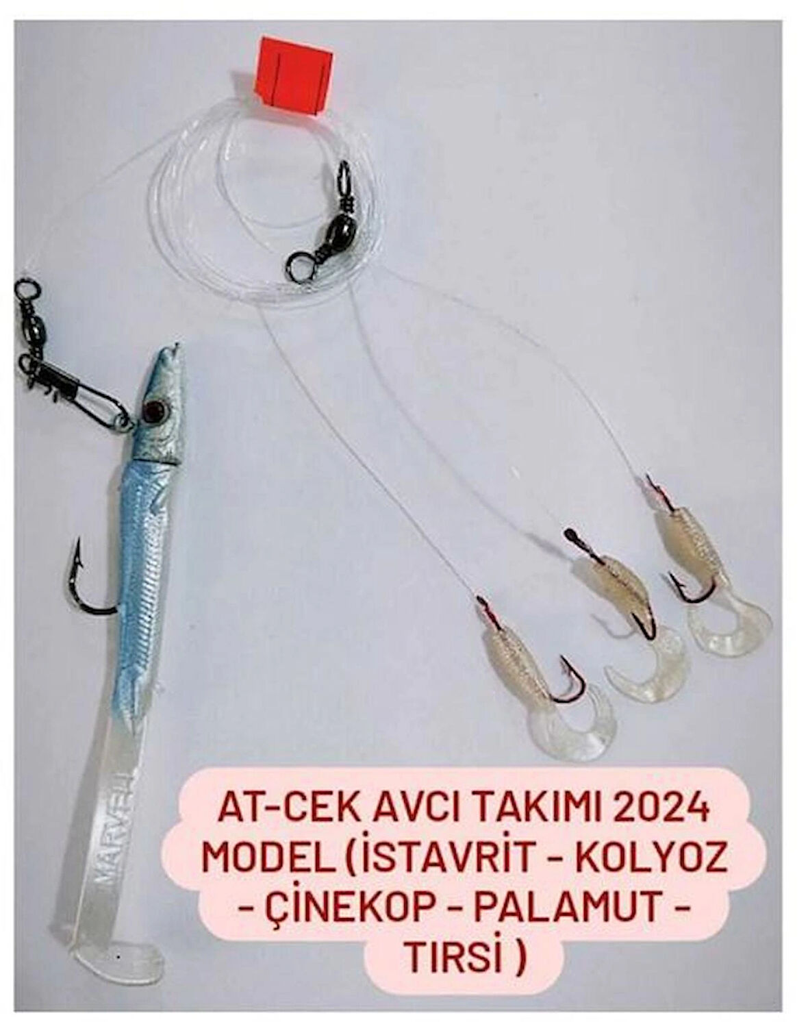 At-cek Avcı takımı 2024 Model (istavrit - Tırsi - Çinekop - palamut - Kolyoz ) 
