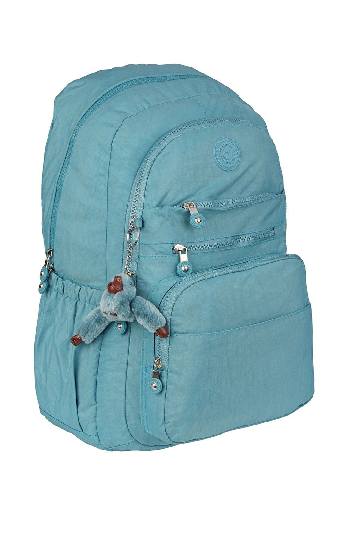 Su Geçirmez Krinkıl Kumaş Geniş Iç Hacimli Günlük & Okul & Bebek Bakım Sırt Çantası