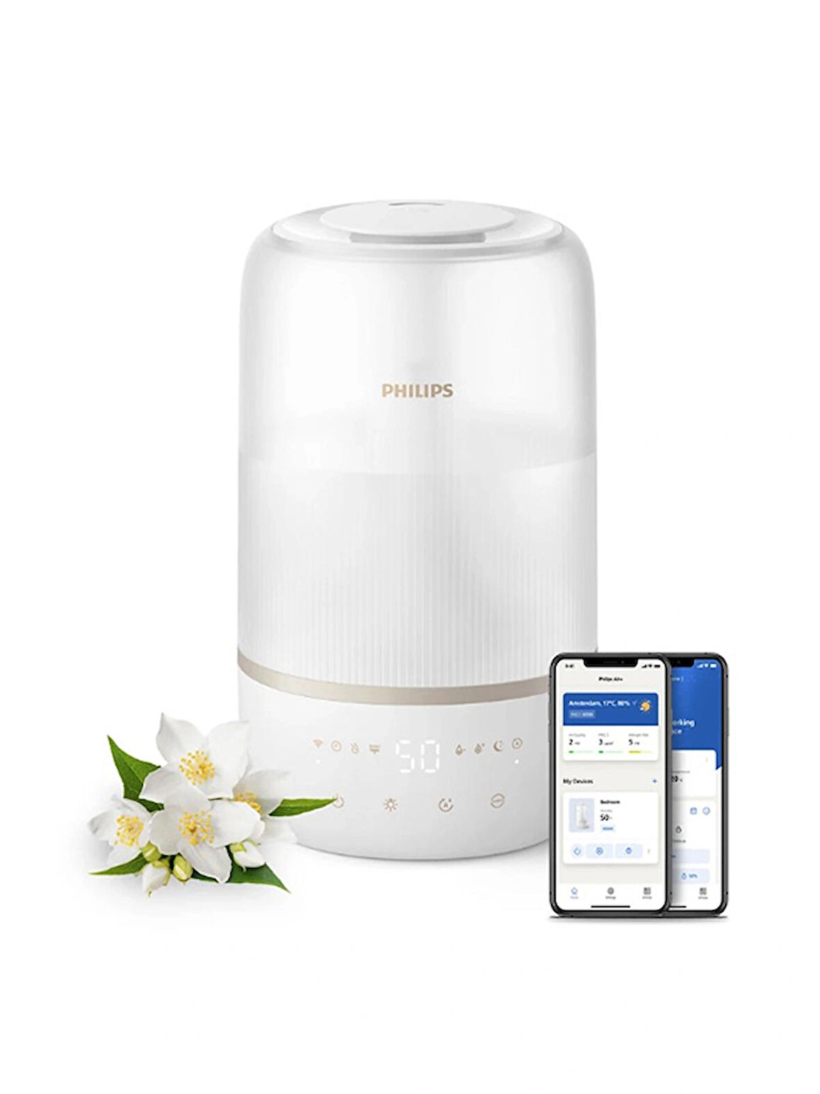 Philips HU1510/04 Smart 1000 Serisi Kompakt Hava Nemlendirici