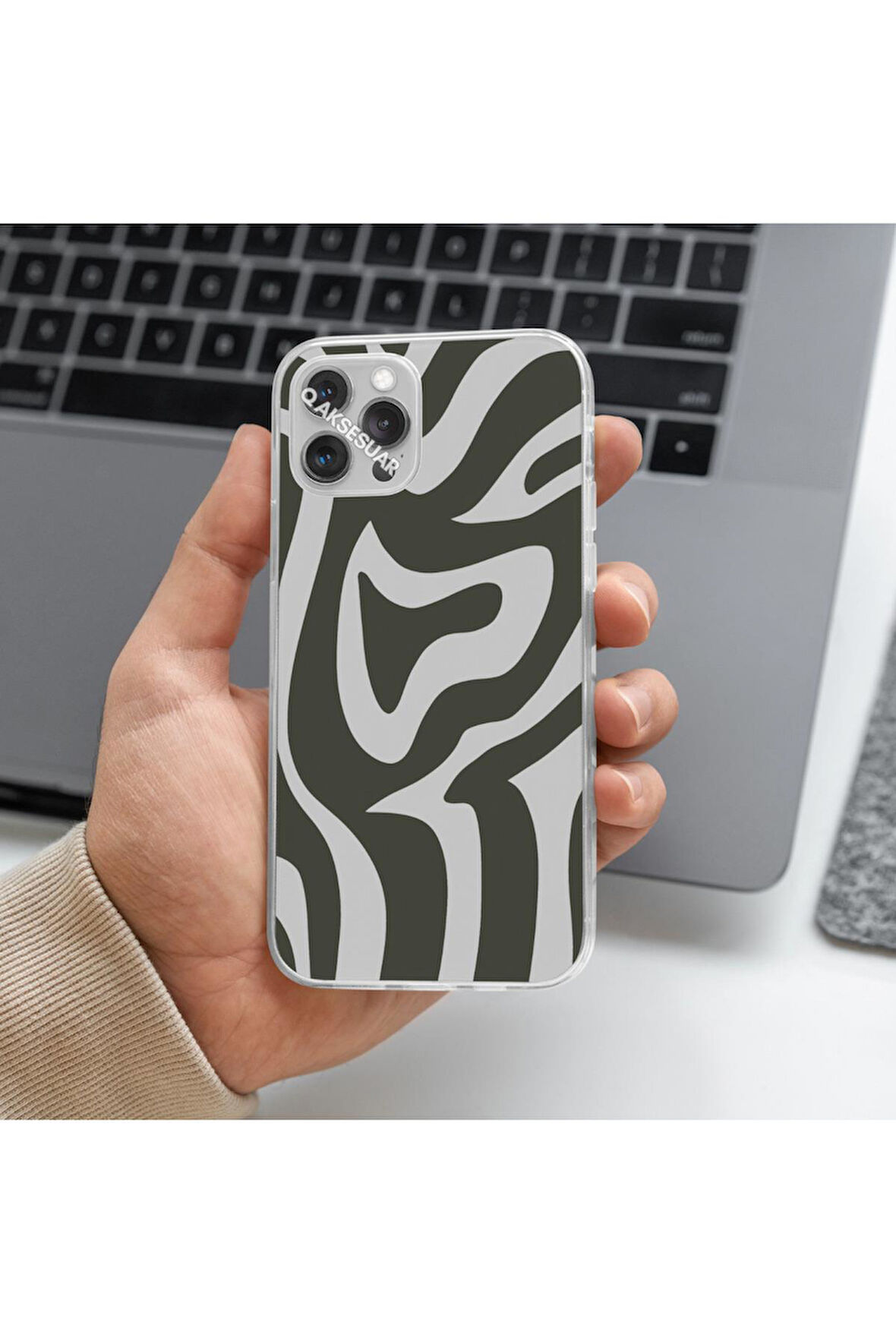 Huawei Mate 30 Pro Uyumlu Tasarım Premium Şeffaf Telefon Kılıfı