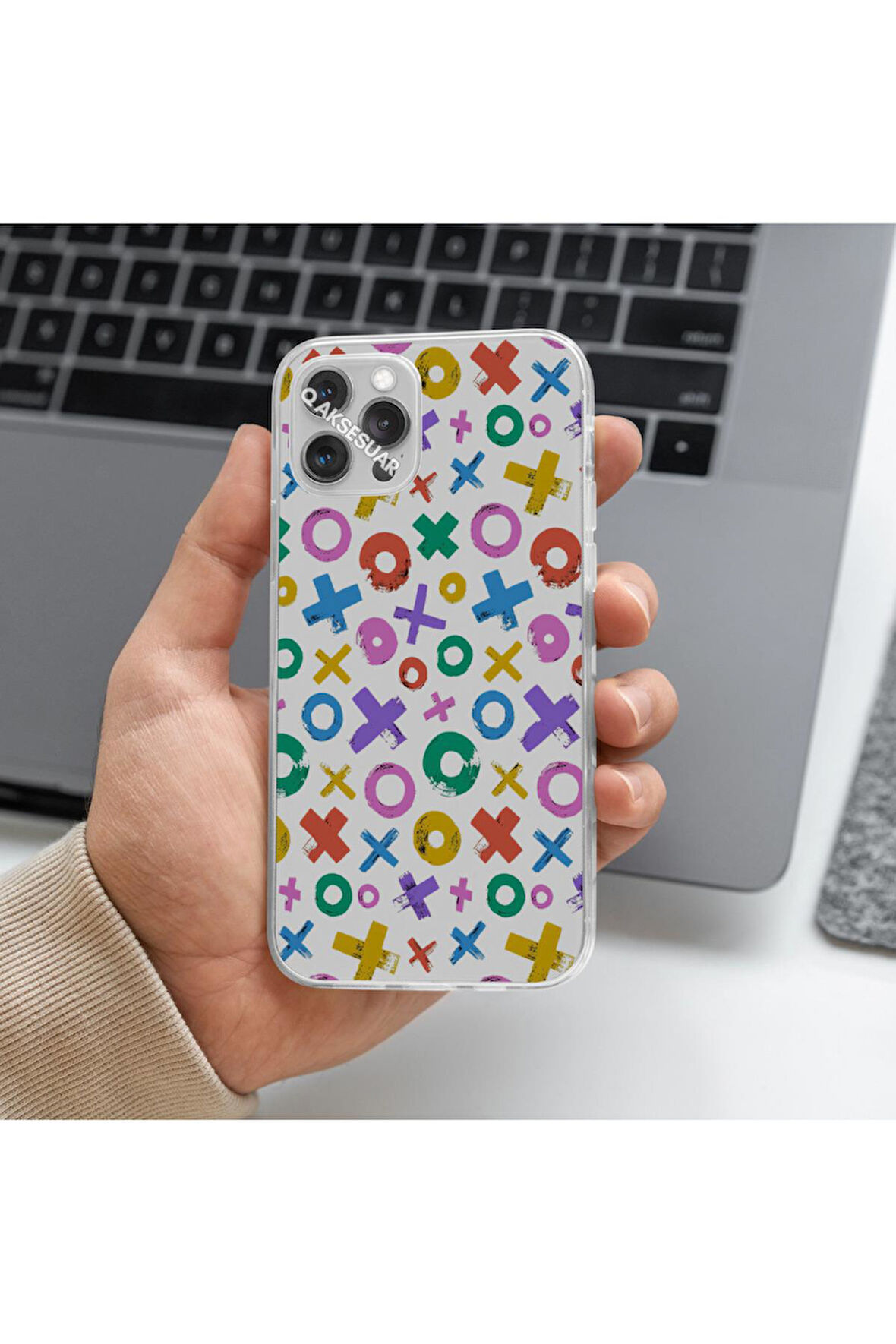 Huawei P20 Lite Uyumlu XO Tasarımlı Premium Şeffaf Telefon Kılıfı