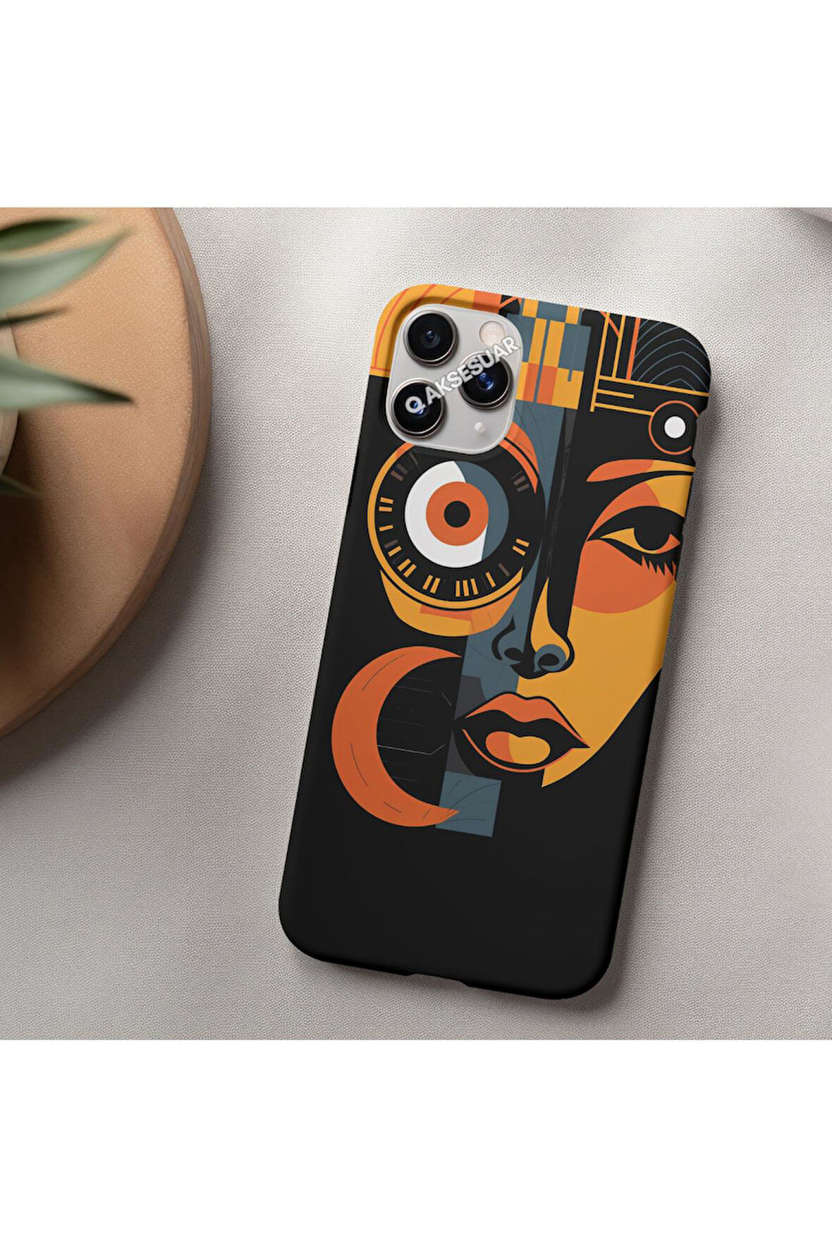 Huawei P40 Lite Uyumlu Tasarım Telefon Kılıfı