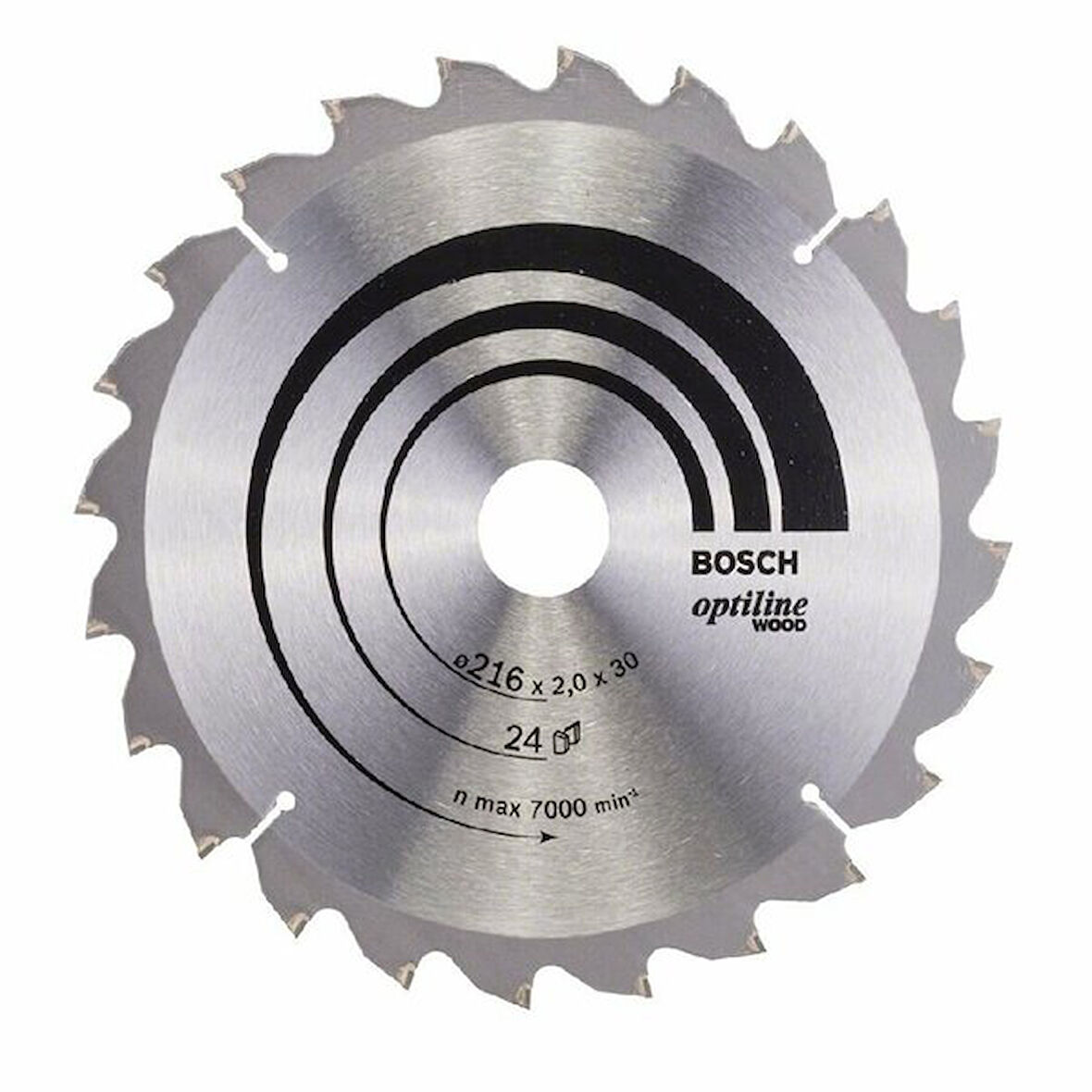 BOSCH Daire Testere Bıçağı Op Wo B 216X30-24 Diş 