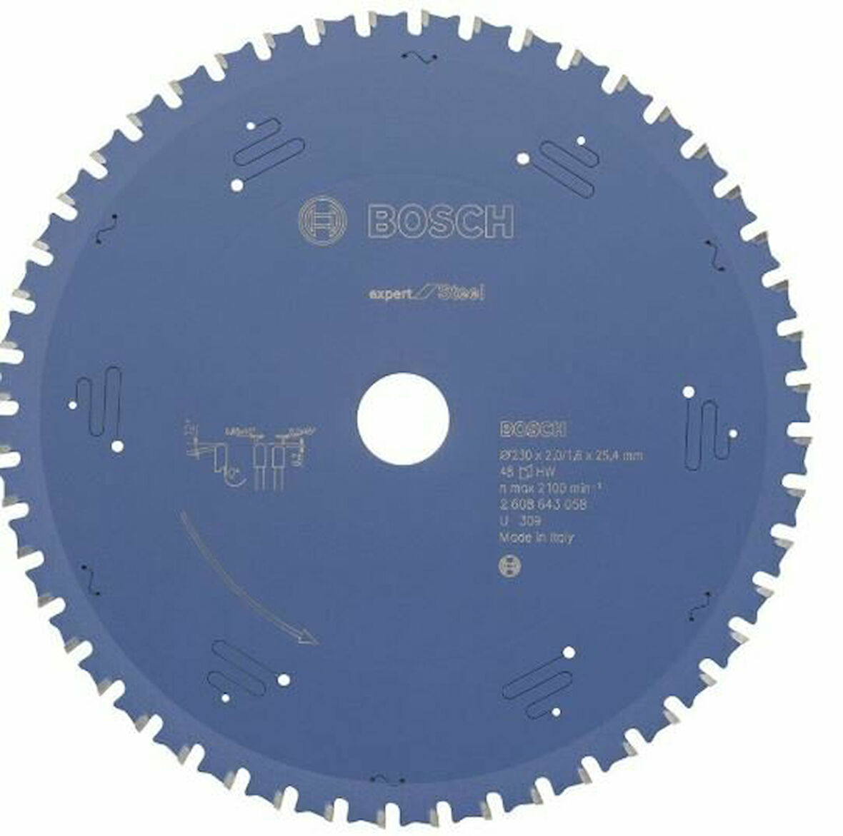 BOSCH Daire Testere Bıçağı 230*25,4 mm 48 Diş 