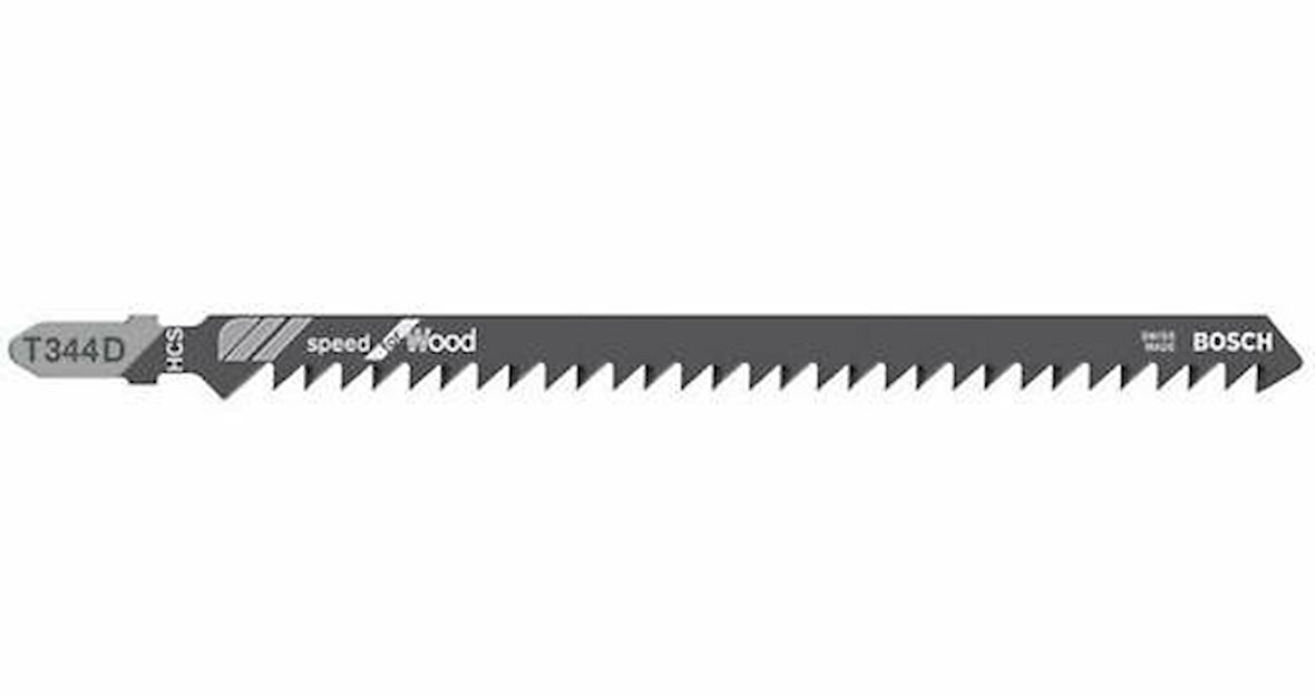 BOSCH Dekupaj Testere Bıçağı Agzı T 344 D 5'Lı 