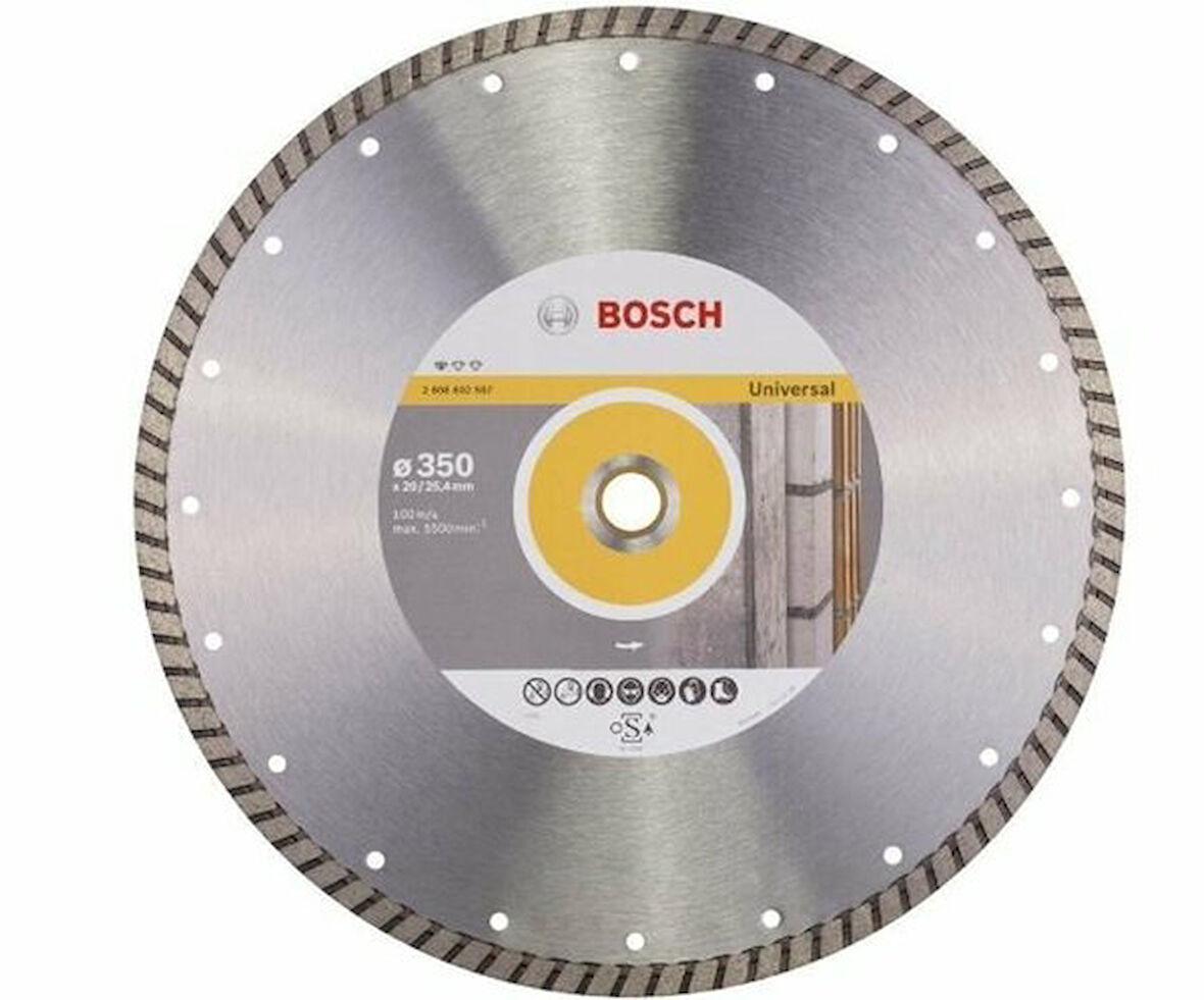 BOSCH Elmas Kesme Disk Sfunivt 350*25,40/20 mm 