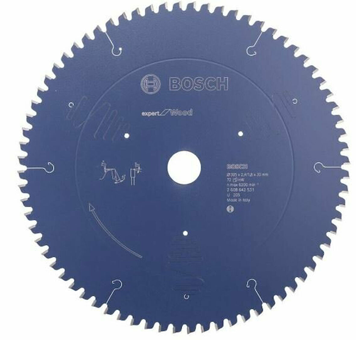 BOSCH Exw Daire Testere Bıçağı 305*30 mm 72 Diş 