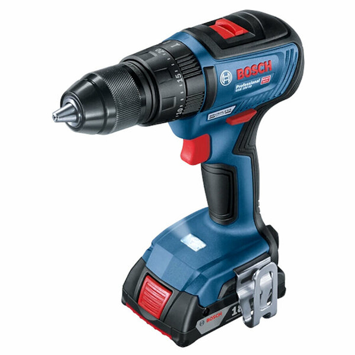 BOSCH 06019H5100 Gsb 18V-50 (2.0 Ah) Akülü Darbeli Vidalama