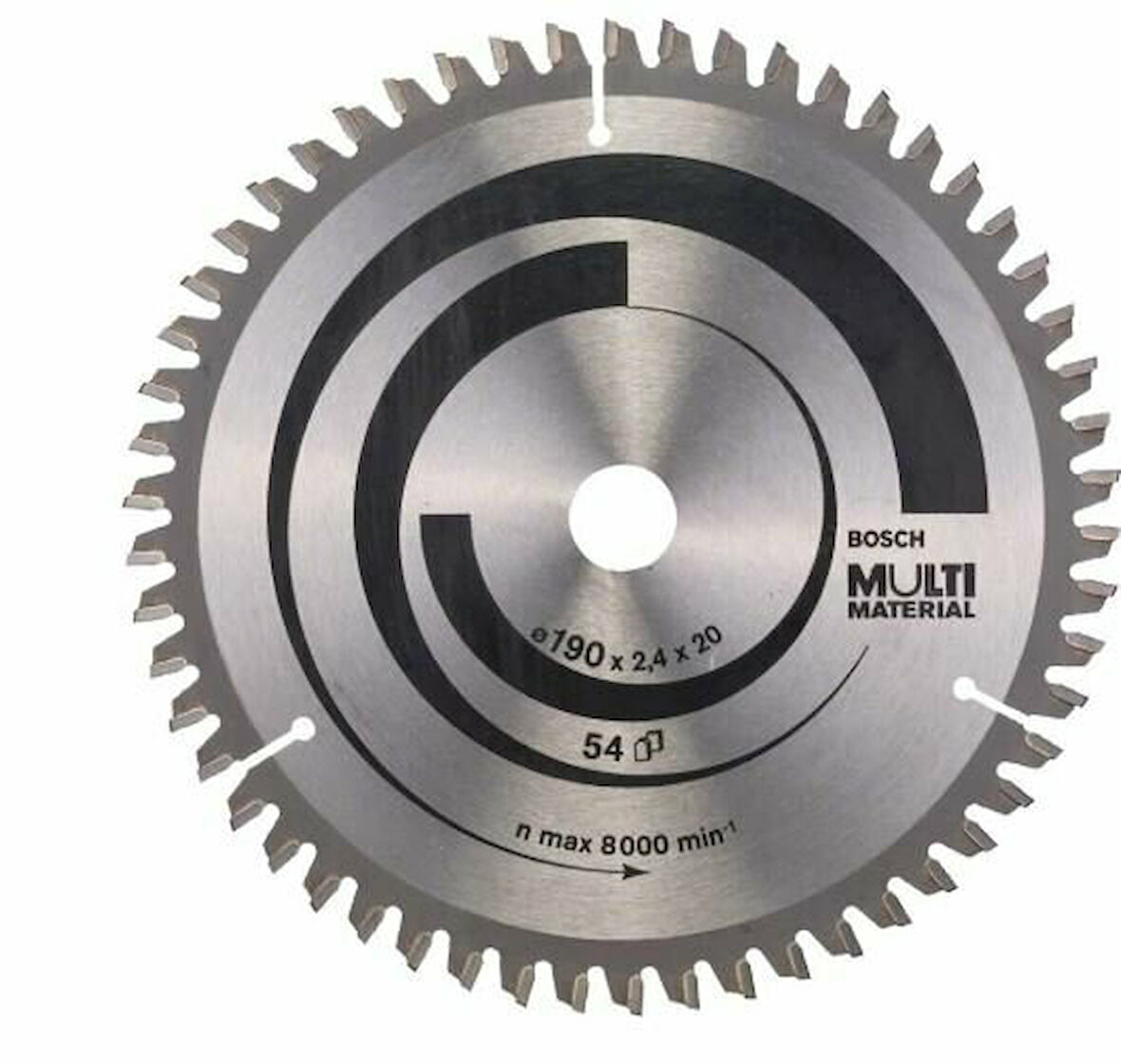 BOSCH Multı Materıal 190*20/16 mm 54 Diş 