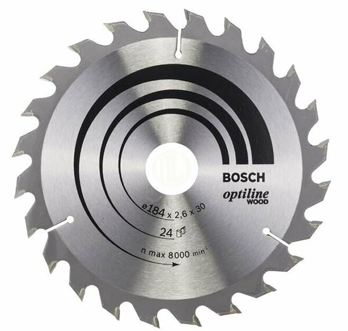 BOSCH Optiline 184*30 mm 24 Diş 1,6 Atb 