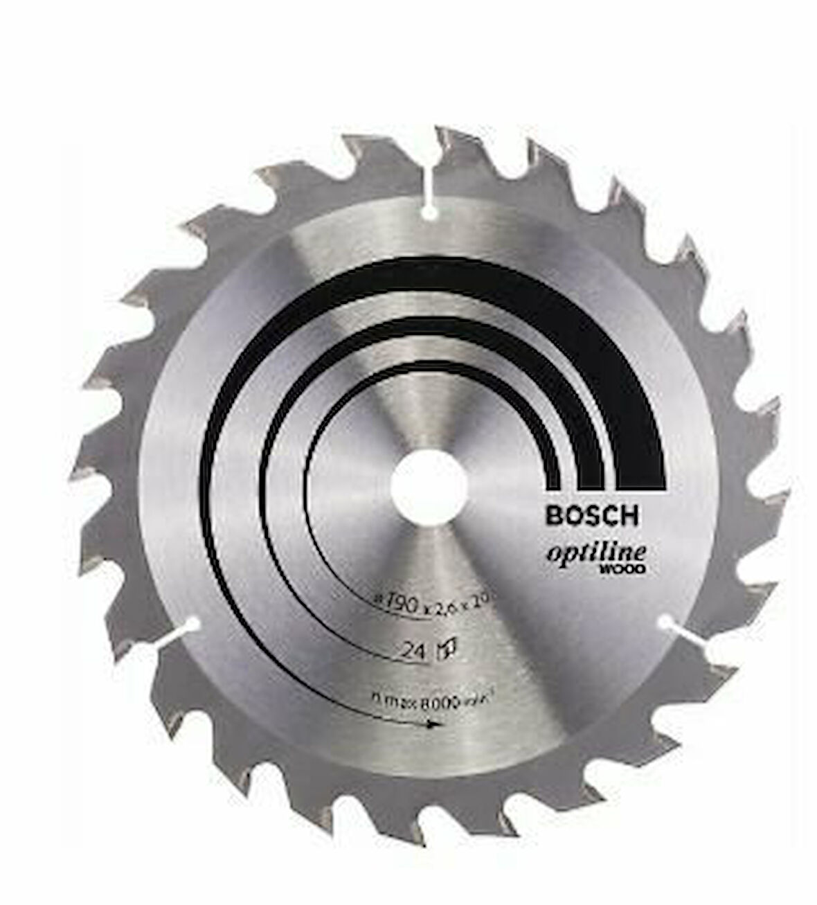 BOSCH Optiline 190*20 16 mm 24 Diş 1,6 Atb 