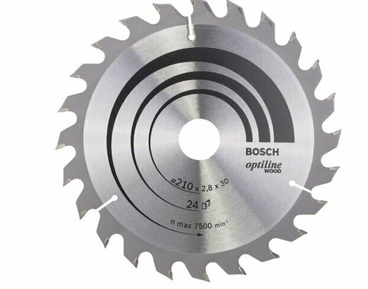 BOSCH Optiline 210*30 mm 24 Diş 1,8 Atb 