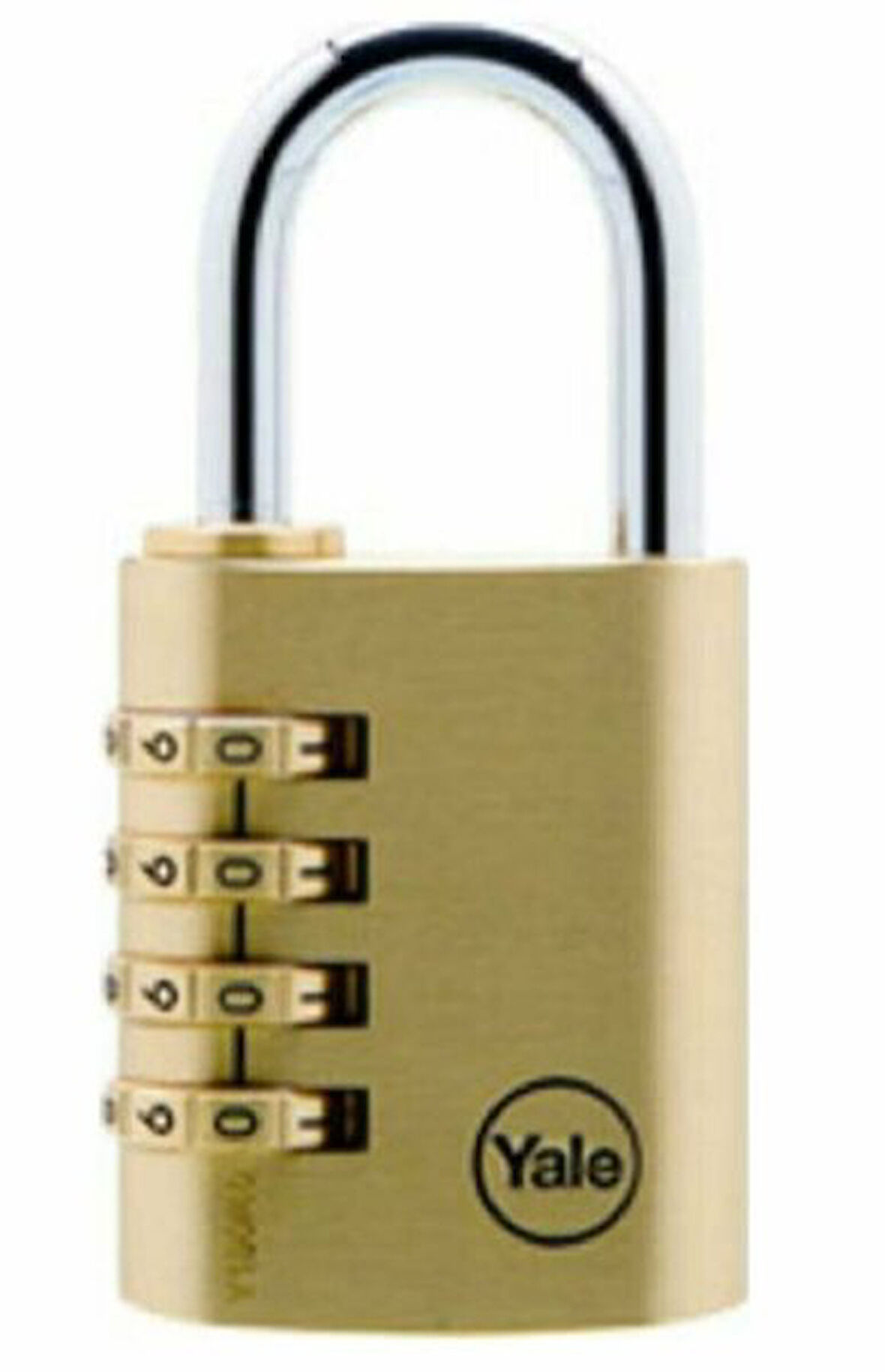 YALE Y150B/40/130/1 40 mm Şifreli Pirinç Asma Kilit 