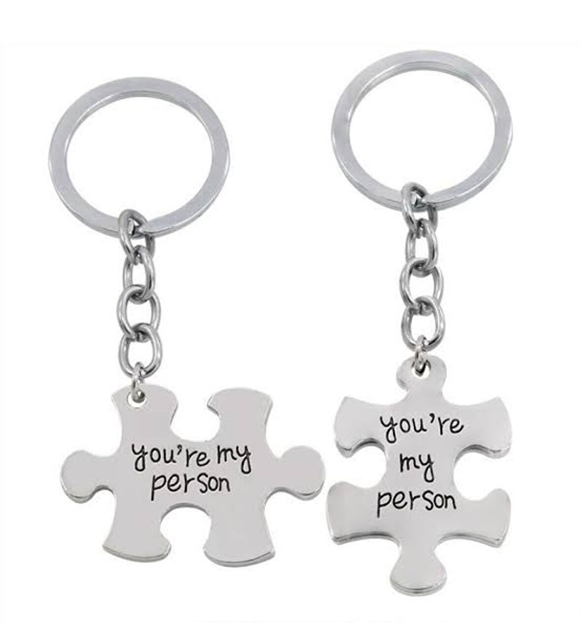GÜMÜŞPUZZLE  ÇİFT ANAHTARLIK KİŞİYE ÖZEL