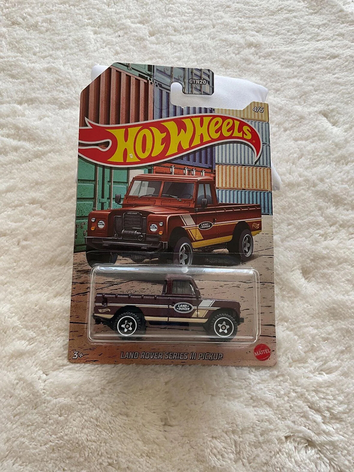 HOT WHEELS - LAND ROVER SERIES III PICKUP