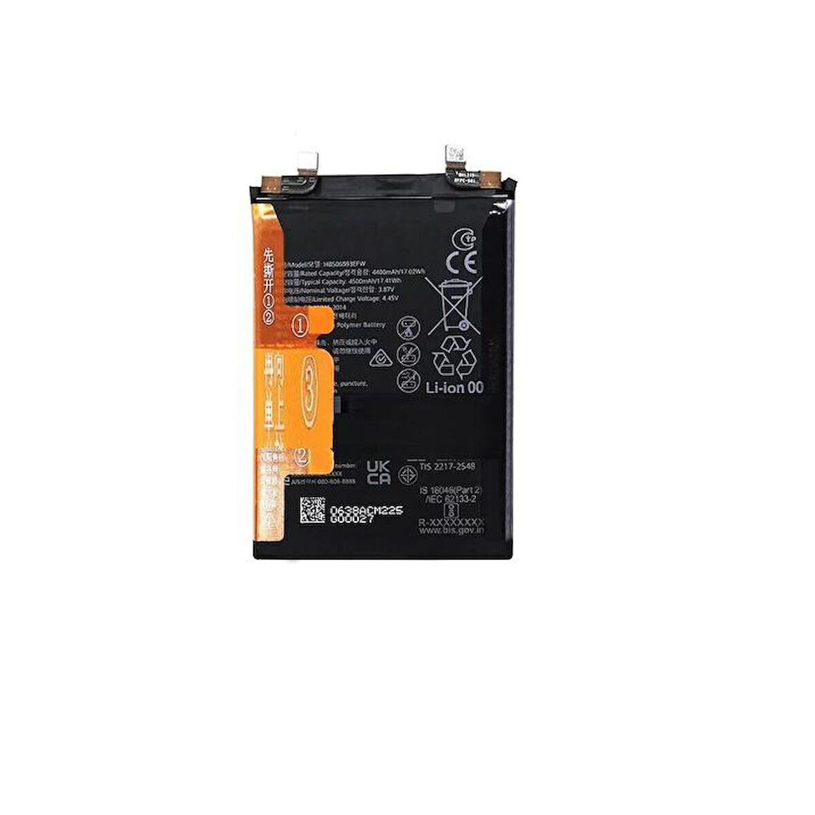 Huawei Honor 70 (FNE-NX9) Batarya 4800 mAh