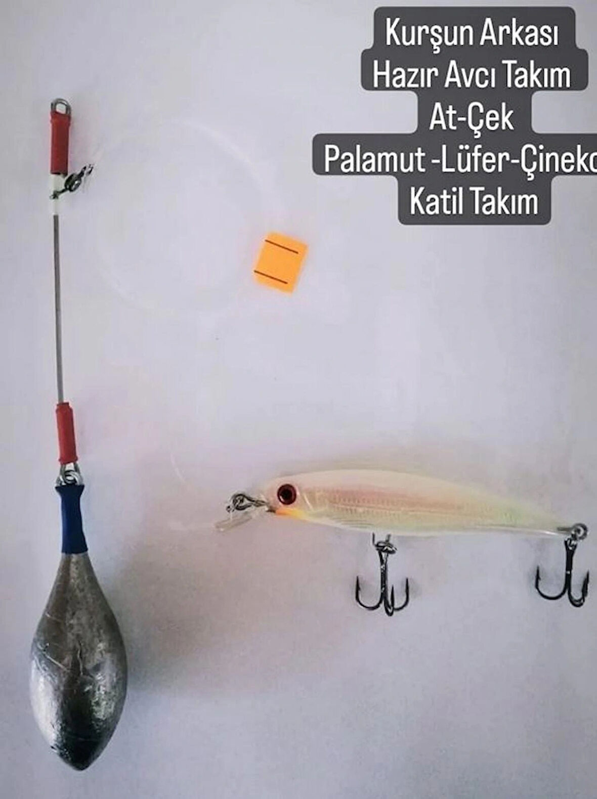 Kurşun Arkası 145 Gr Hazır Avcı Takım At-çek Palamut - Lüfer Çinekop 