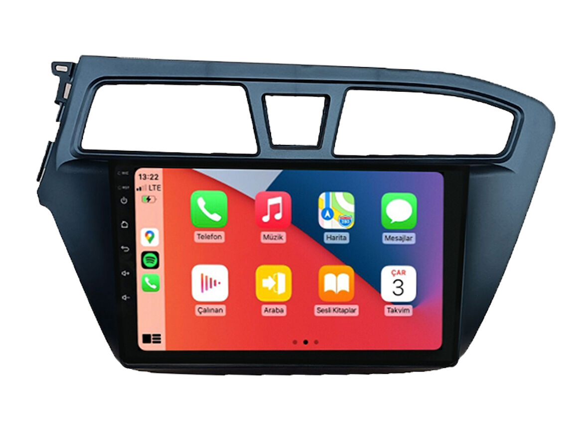 Hyundai i20 Multimedya (2015-2018) 4 GB RAM 32 GB Hafıza 4 Çekirdek Navigold