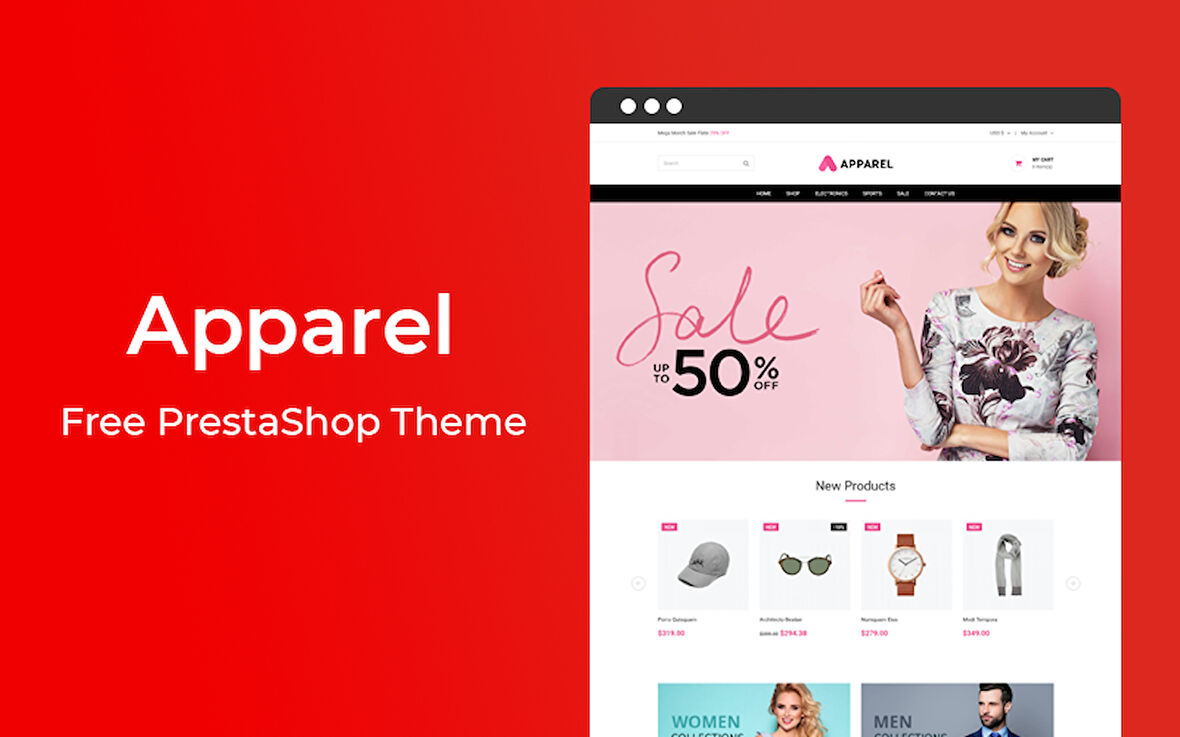 Apparel – Fashion PrestaShop Teması