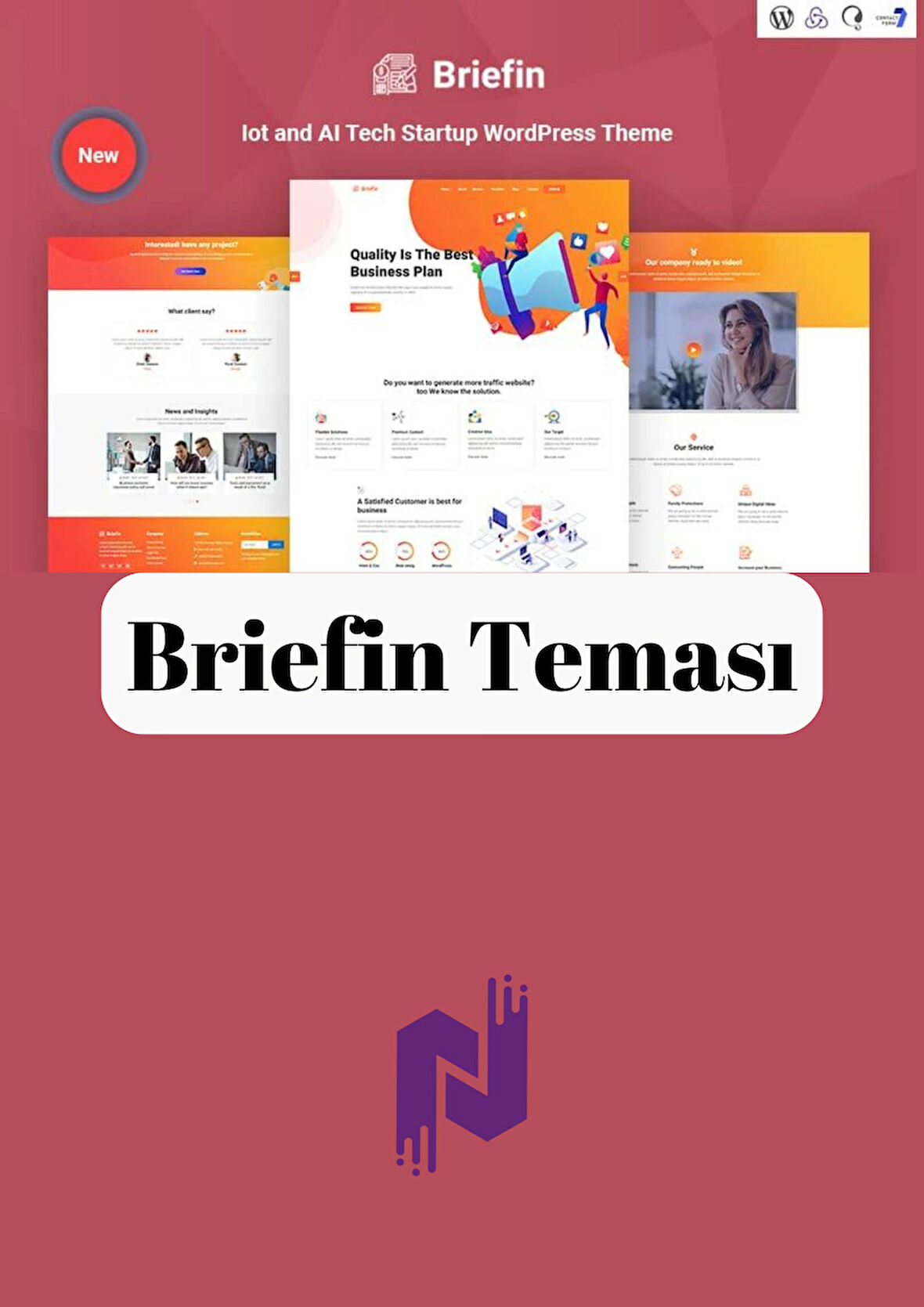 Briefin is Wordpress Teması