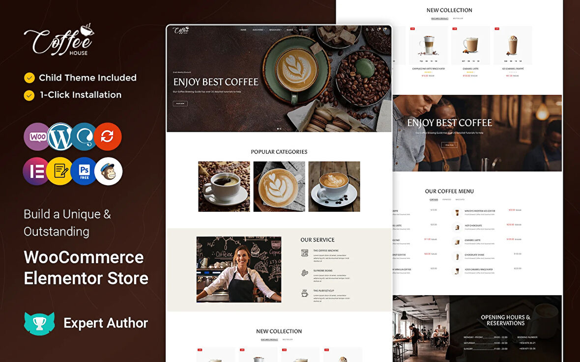 Coffee - Tea, Coffee, Drinks, and Beverages Store