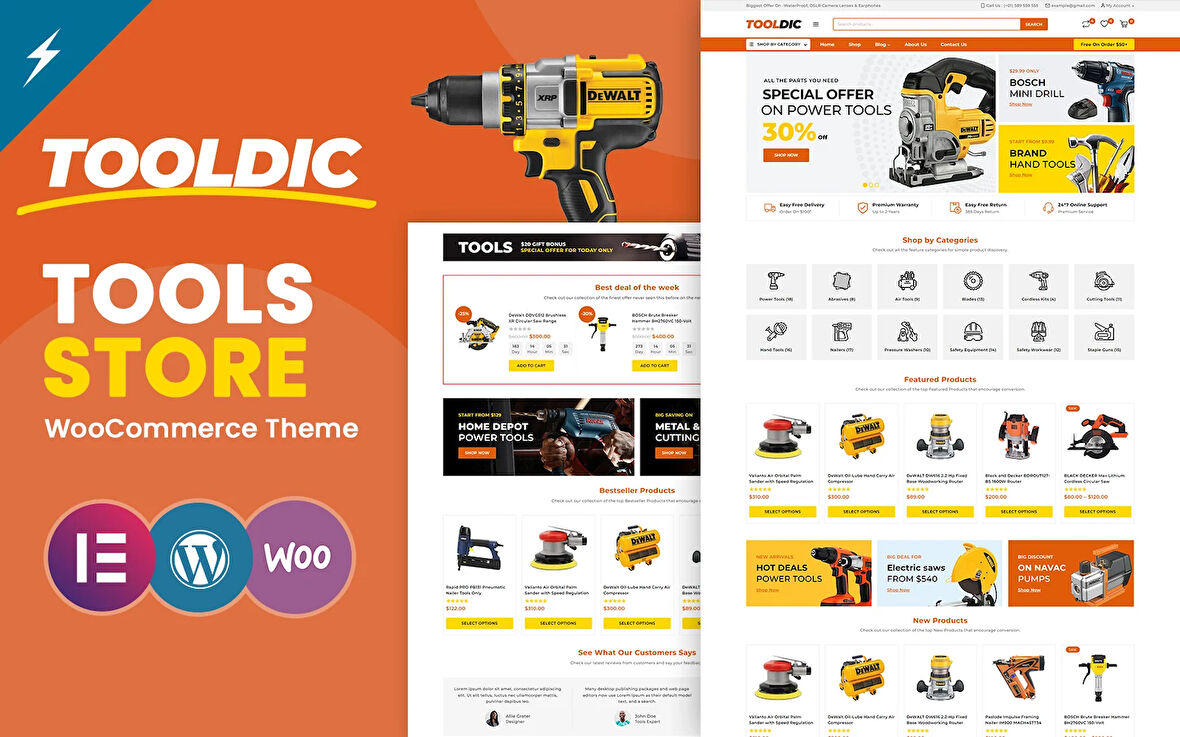 Tooldic - Power Equipment Tools and Auto Part