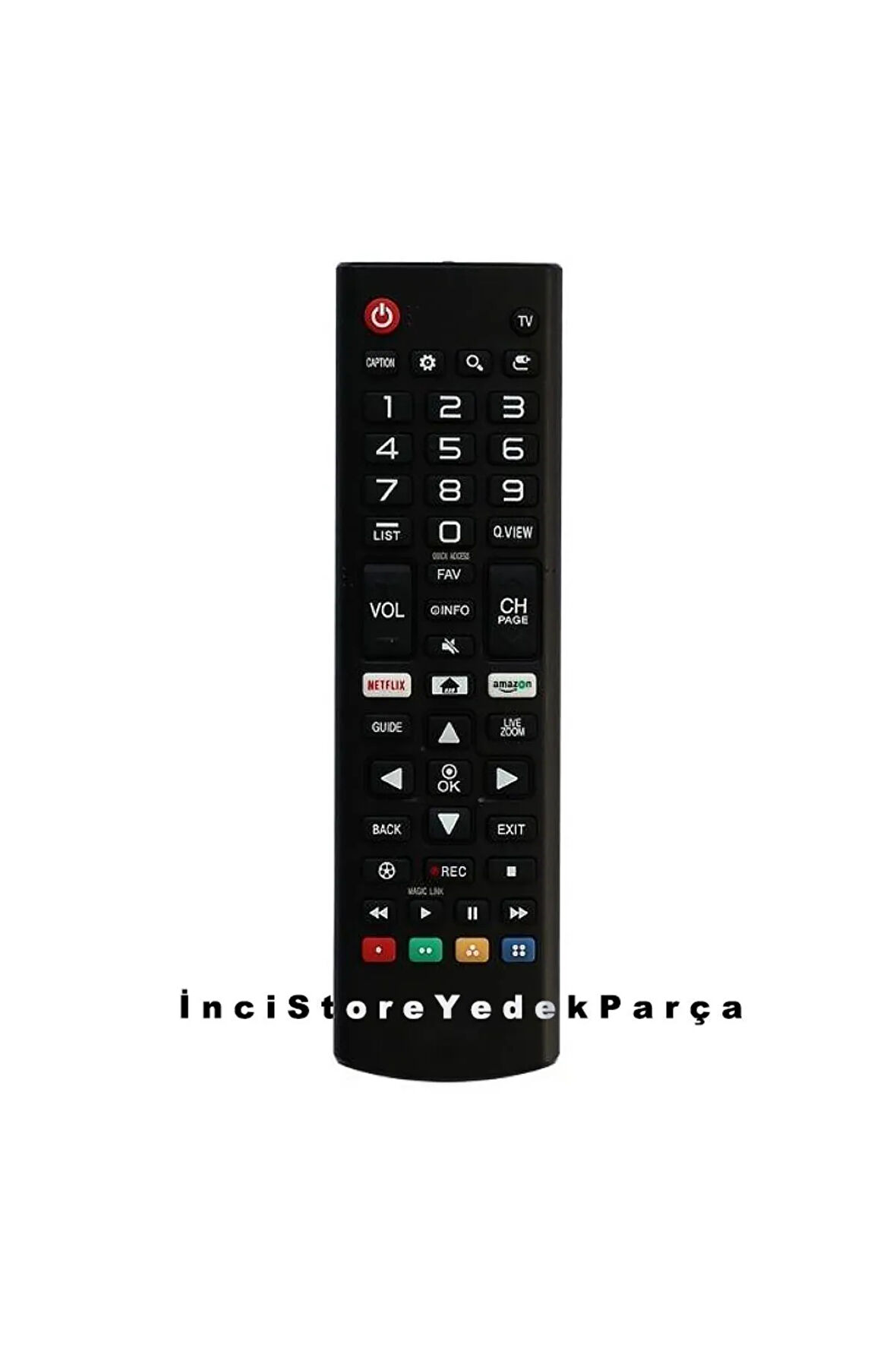 LG NETFLIX AMAZON HY 8020 Televizyon Kumandası TV LCD LED Kumanda Uyumlu