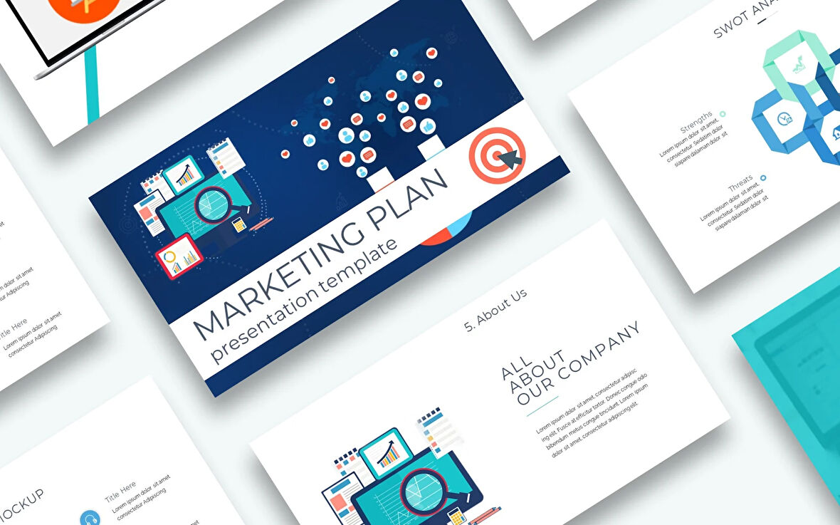 Marketing Plan Presentation Google Slides Teması