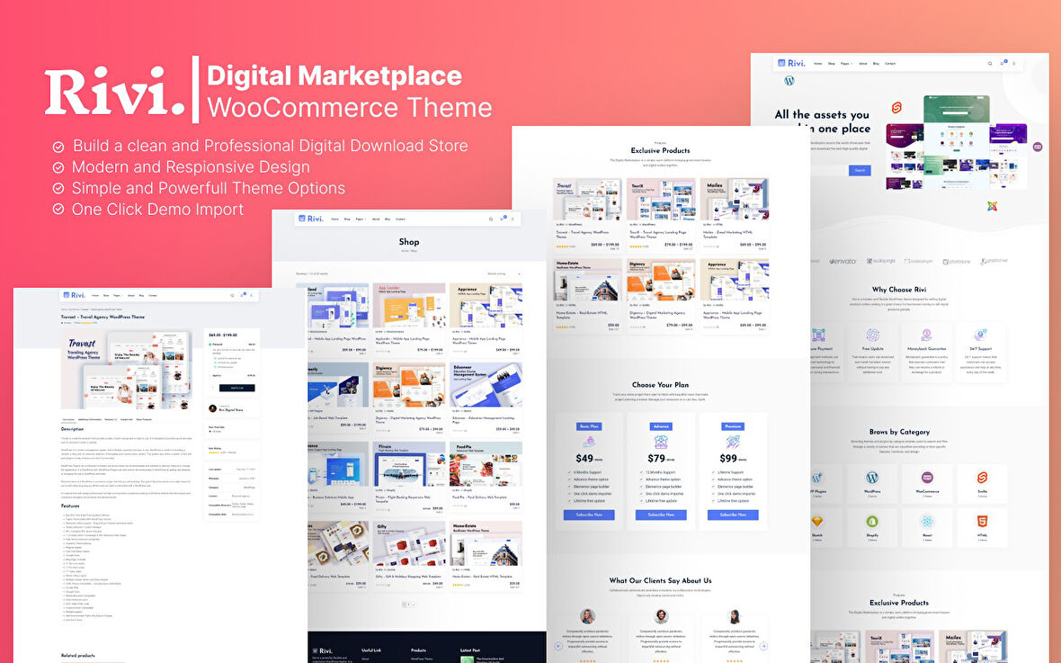 Rivi - Digital Marketplace