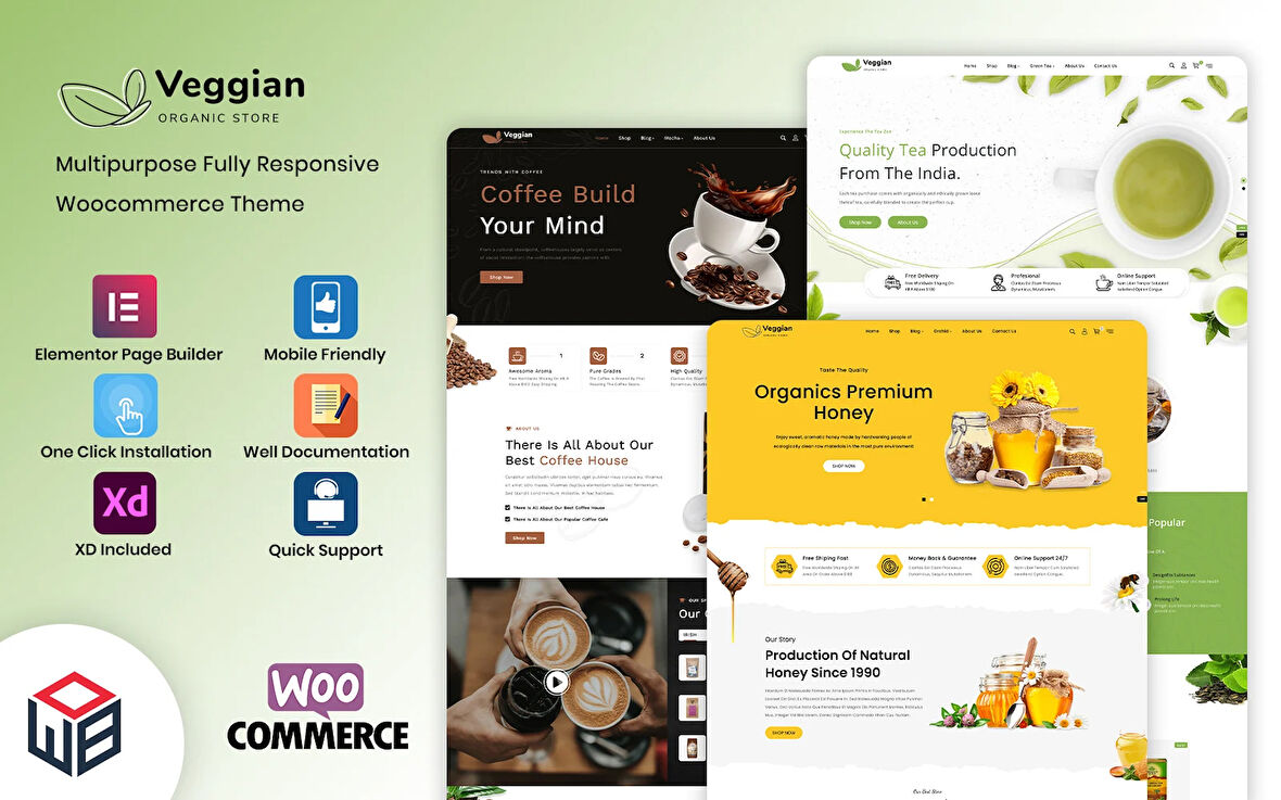 Veggian - Herbal Tea, Coffee & Honey