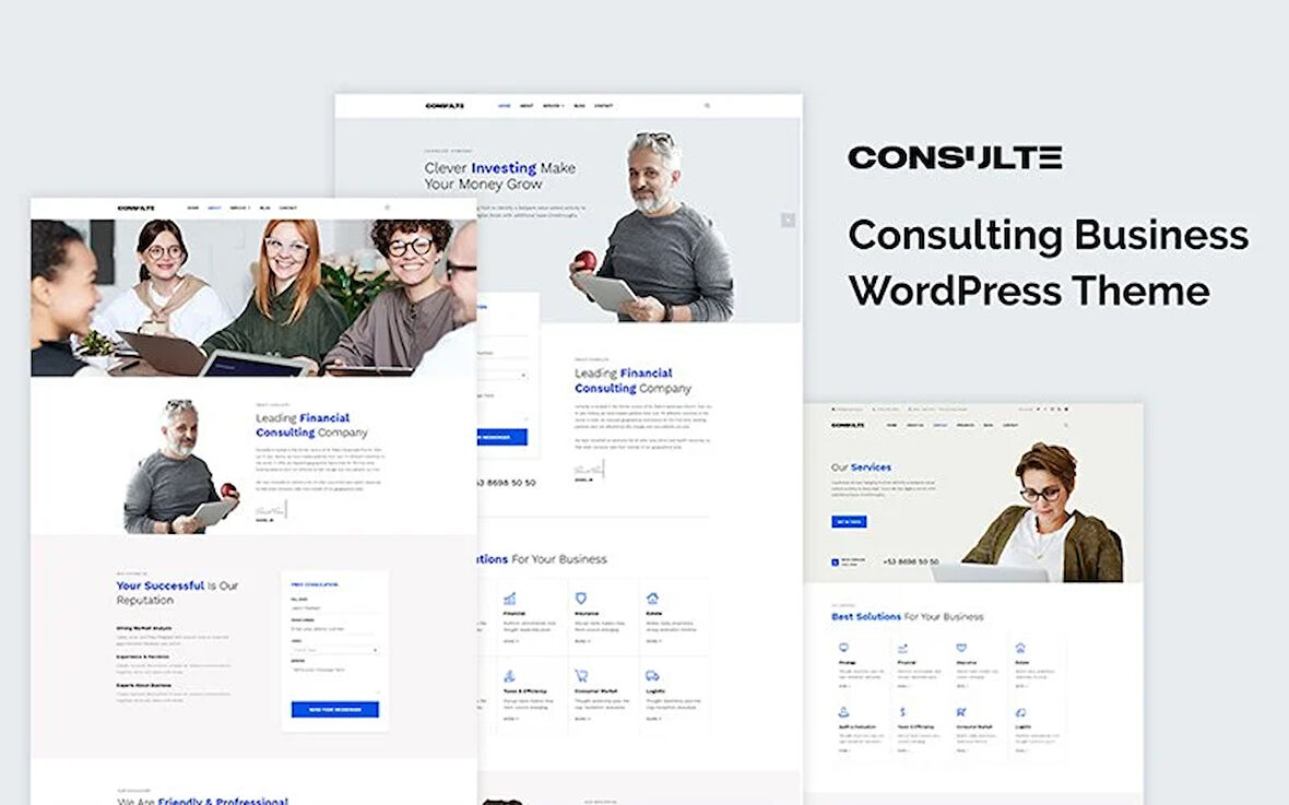 Consulte - Consulting Business Wordpress Teması