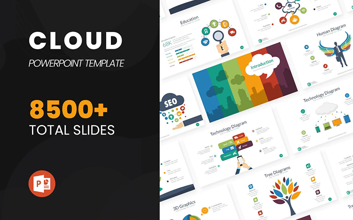 Cloud - Multipurpose Power Point Teması