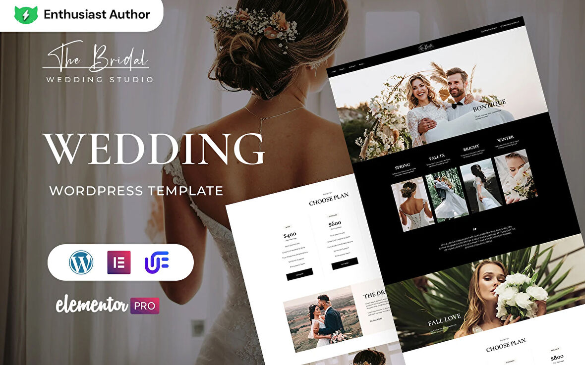 The Bridal - Wedding Studio Wordpress Teması