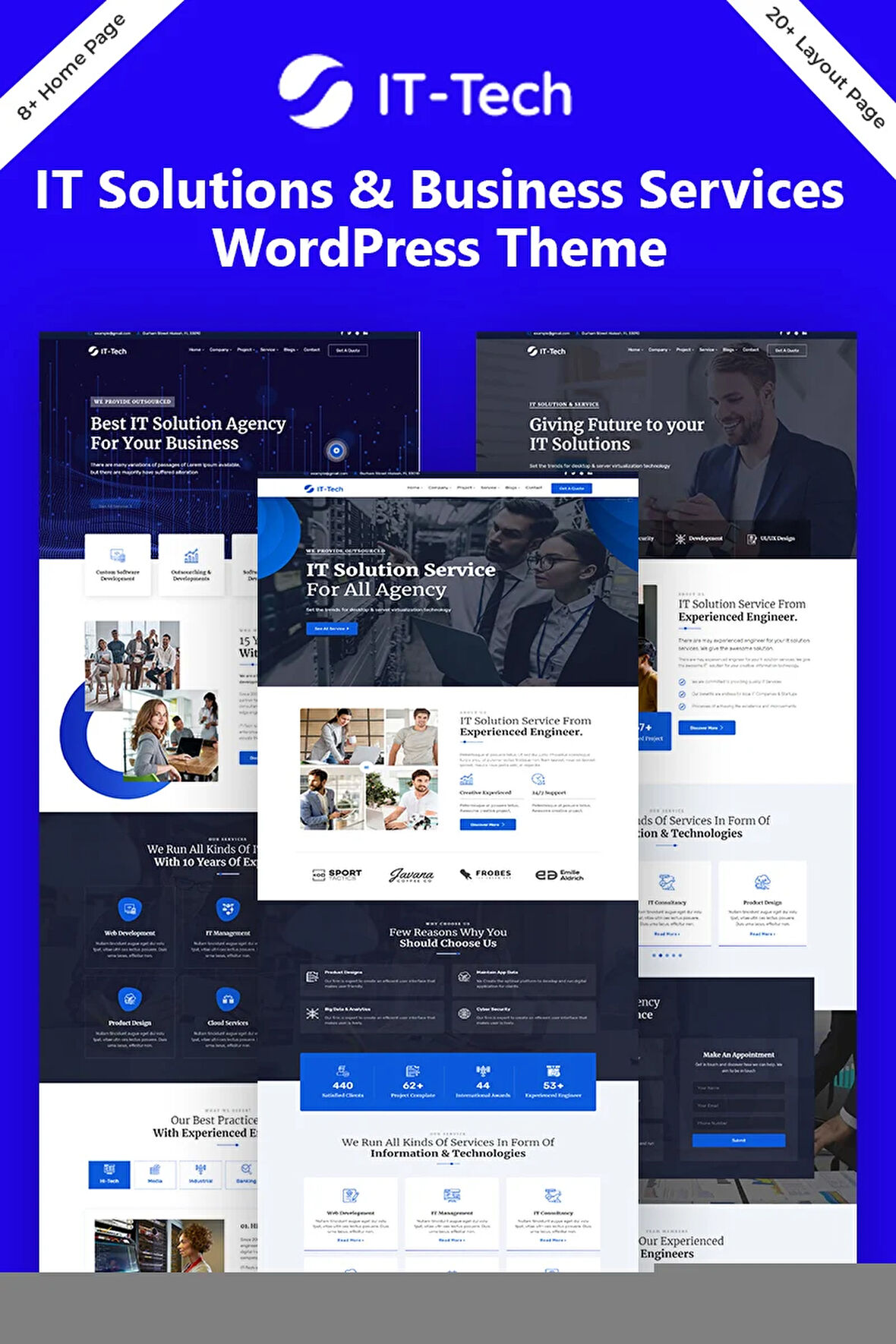 IT-Tech IT Solution & Technology Wordpress Teması
