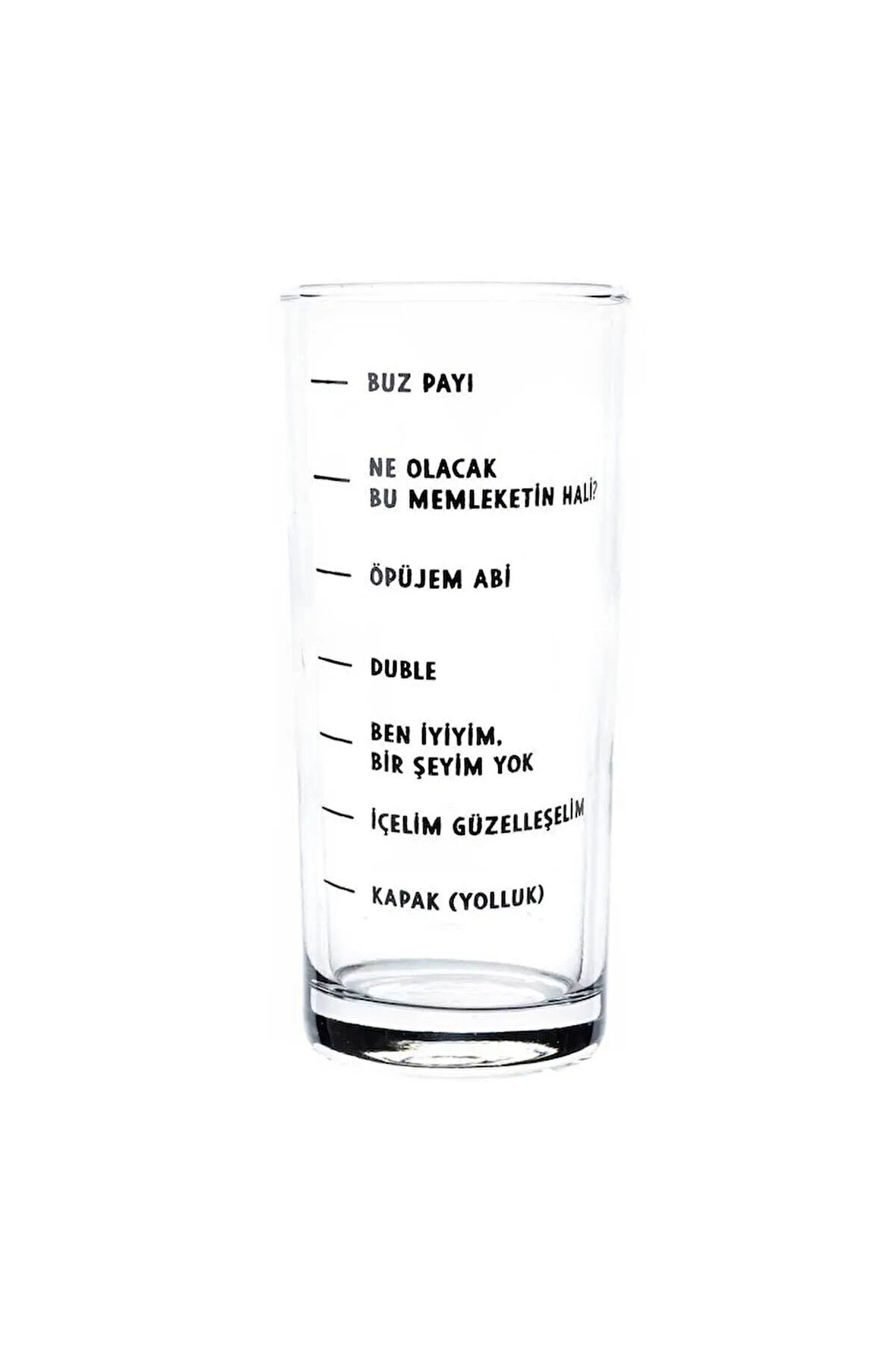Ölçü Rakı Bardağı