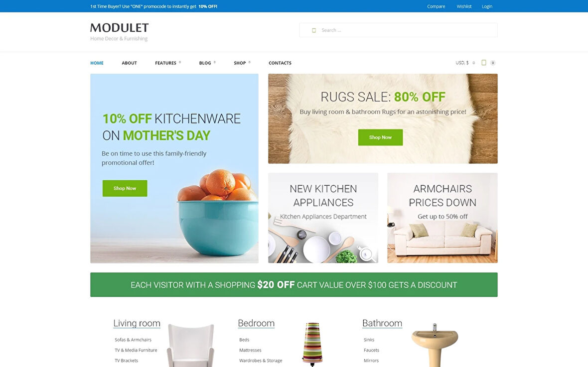 Modulet Home Decor & Furnishing