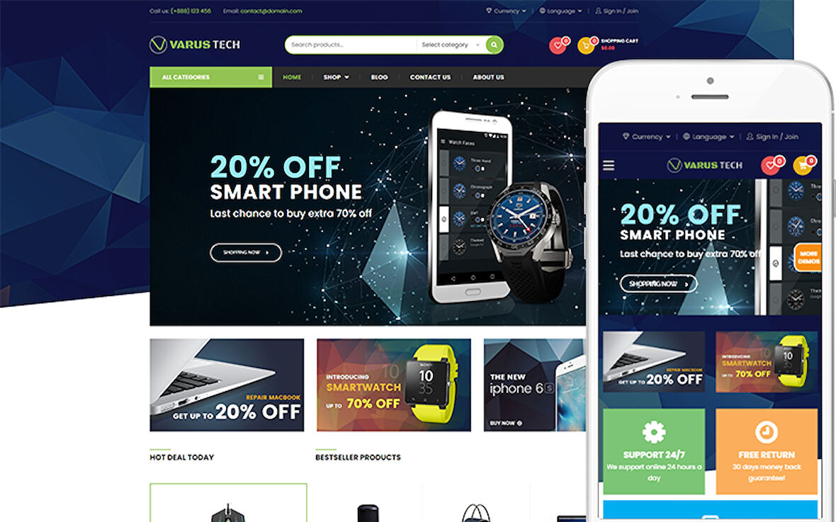 Varus Tech - Electronics Store