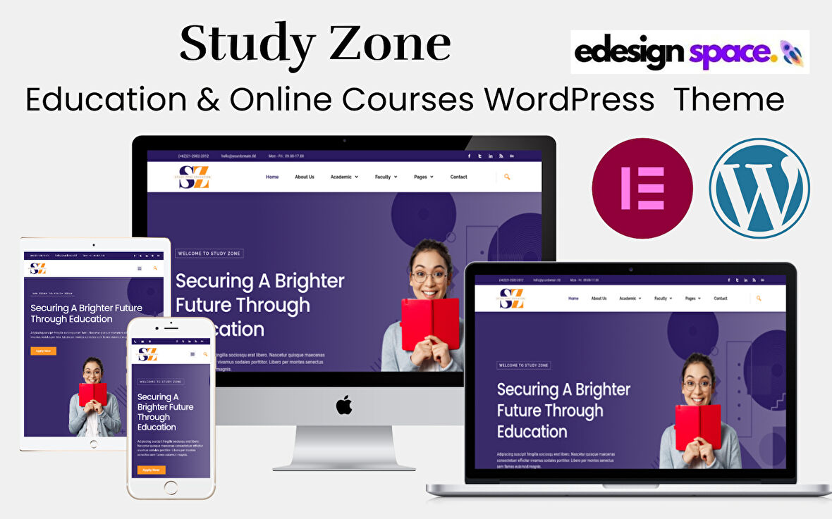 Study Zone - Education & online Courses Wordpress Teması