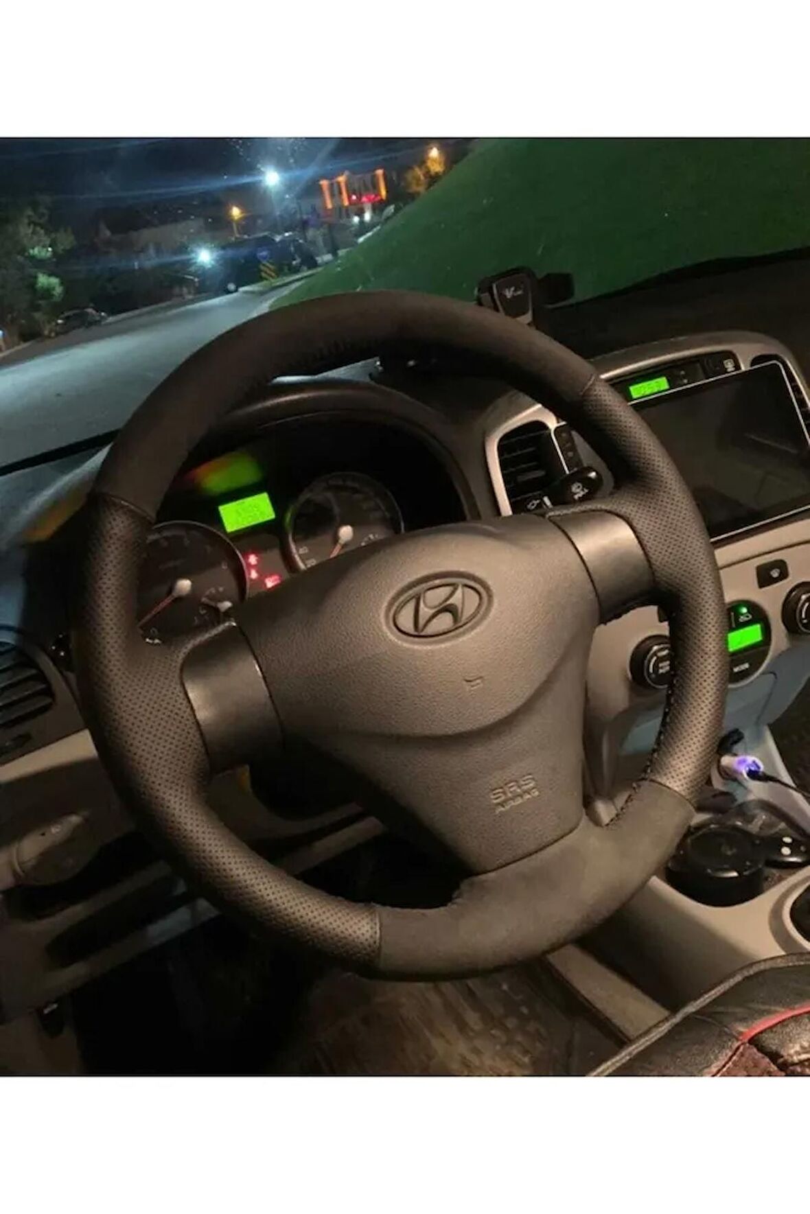 Hyundai Accent Era Alcantara Direksiyon Kılıfı