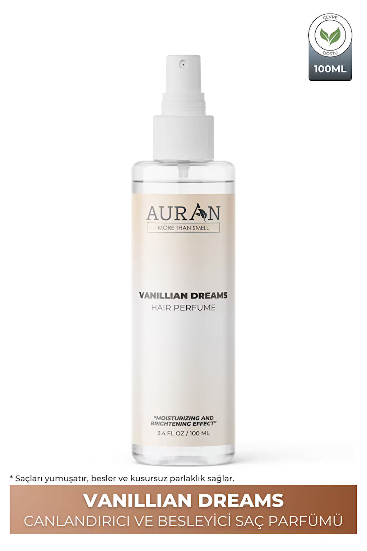 Vanilya Saç Parfümü Besleyici ve Onarıcı Saç Bakım Spreyi Vanillian Dreams Hair Perfume Spray 100ml