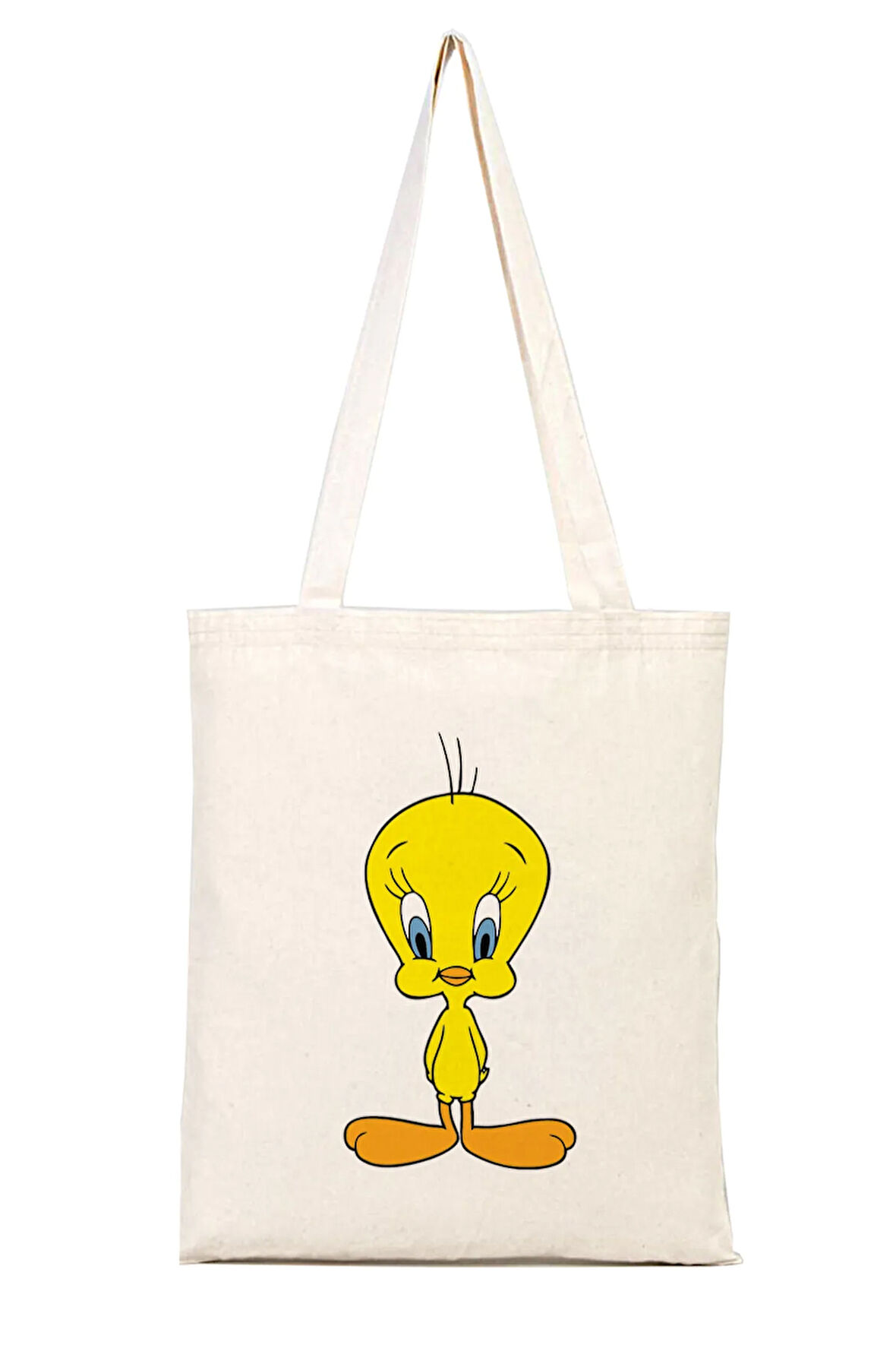 Tweety %100 Pamuk Bez Omuz Çantası