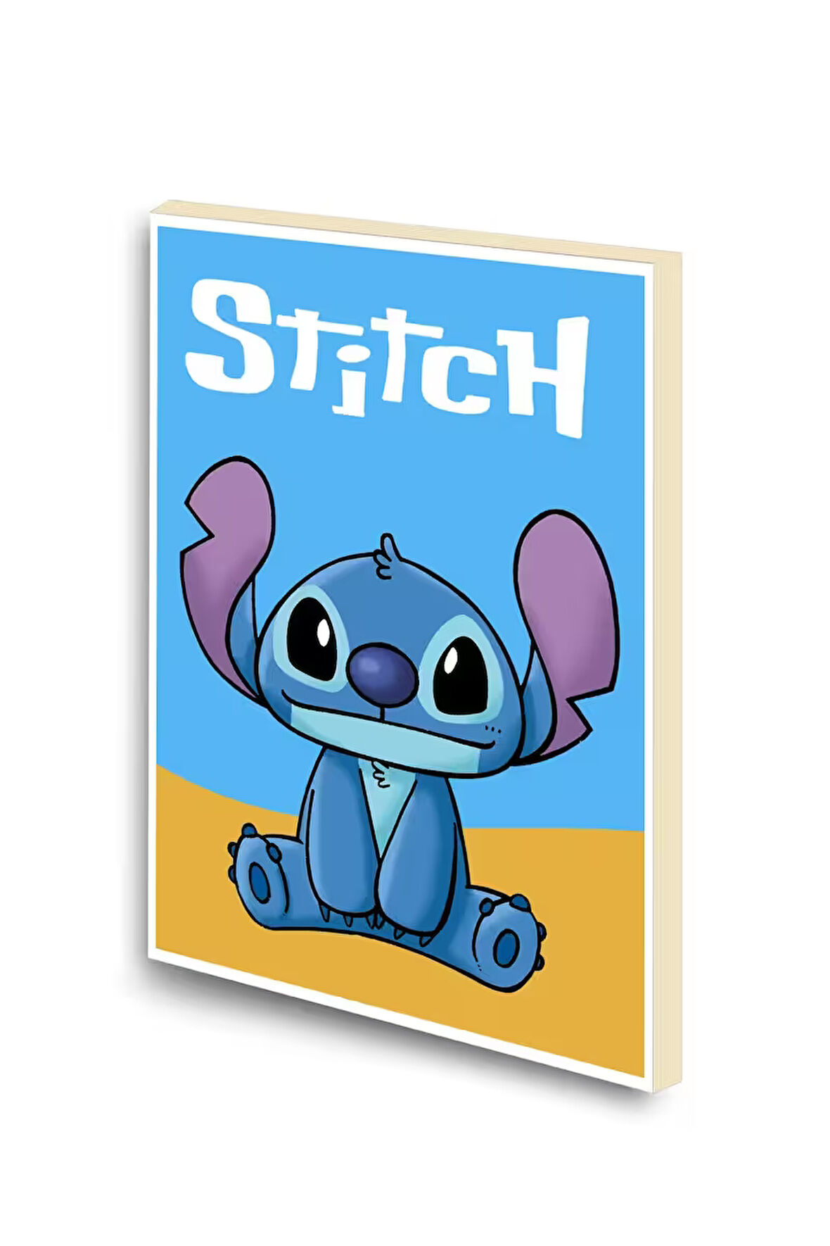 Stitch Baskılı A6 Küçük Boy Çizgisiz Defter