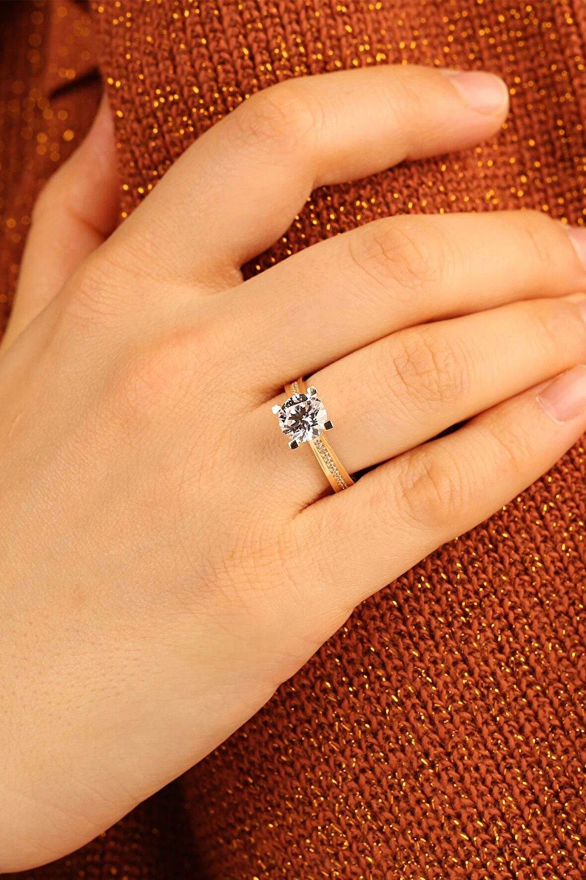 Tektaş Altın Yüzük