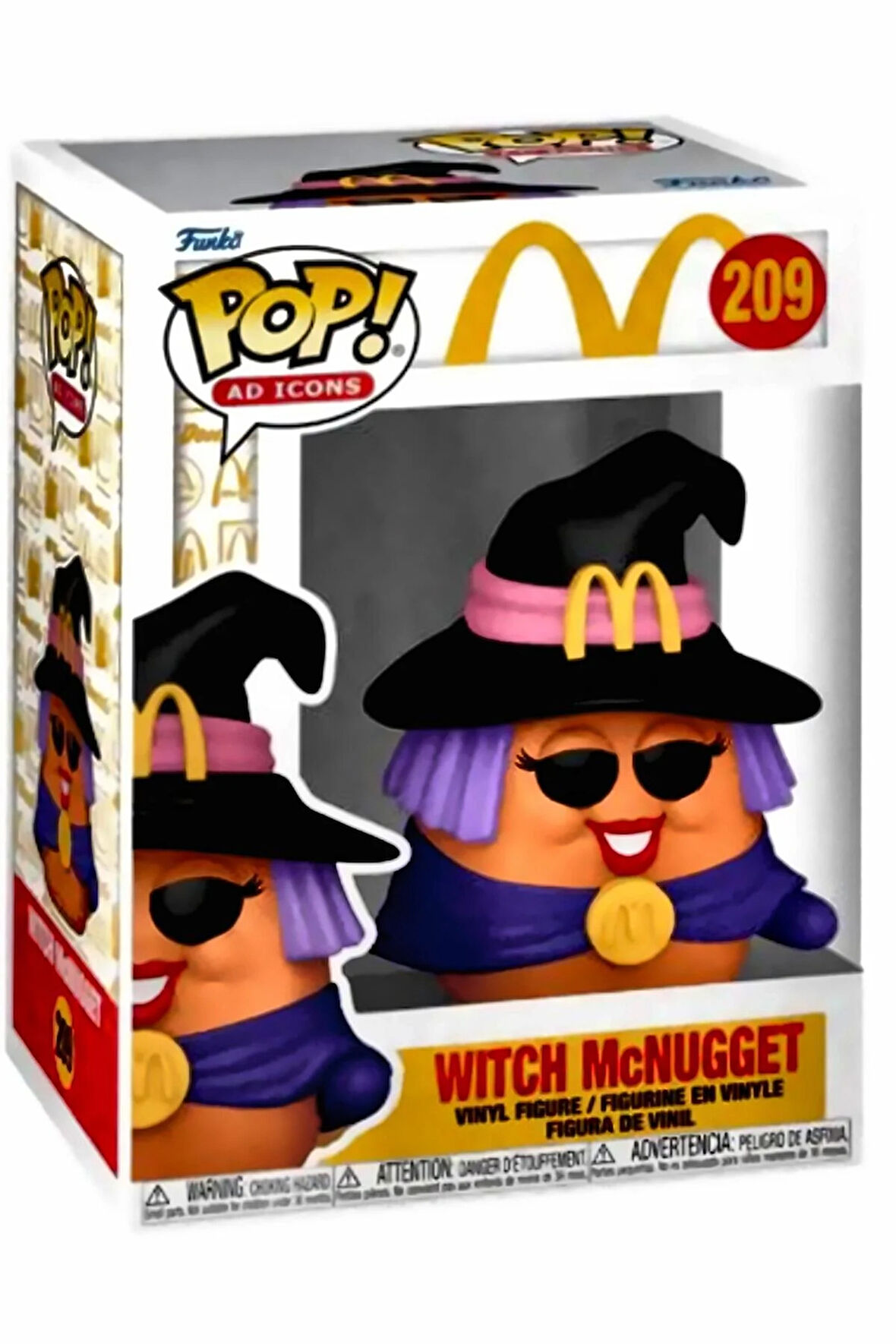 POP Ad Icons McDonalds NB Witch Mc Nugget Kız Çocuk Eğitici Oyuncak Erkek Çocuk Oyuncaklar
