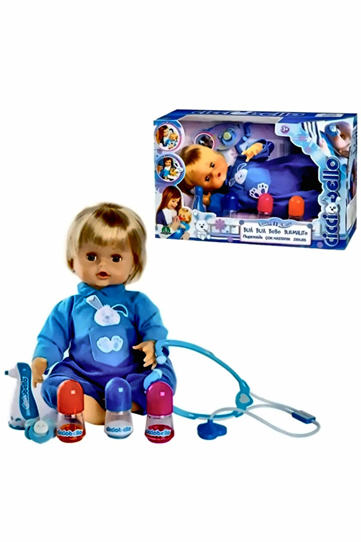 Ciciobello Çok Hastayım Kız Çocuk Eğitici Oyuncak Erkek Çocuk Oyuncaklar