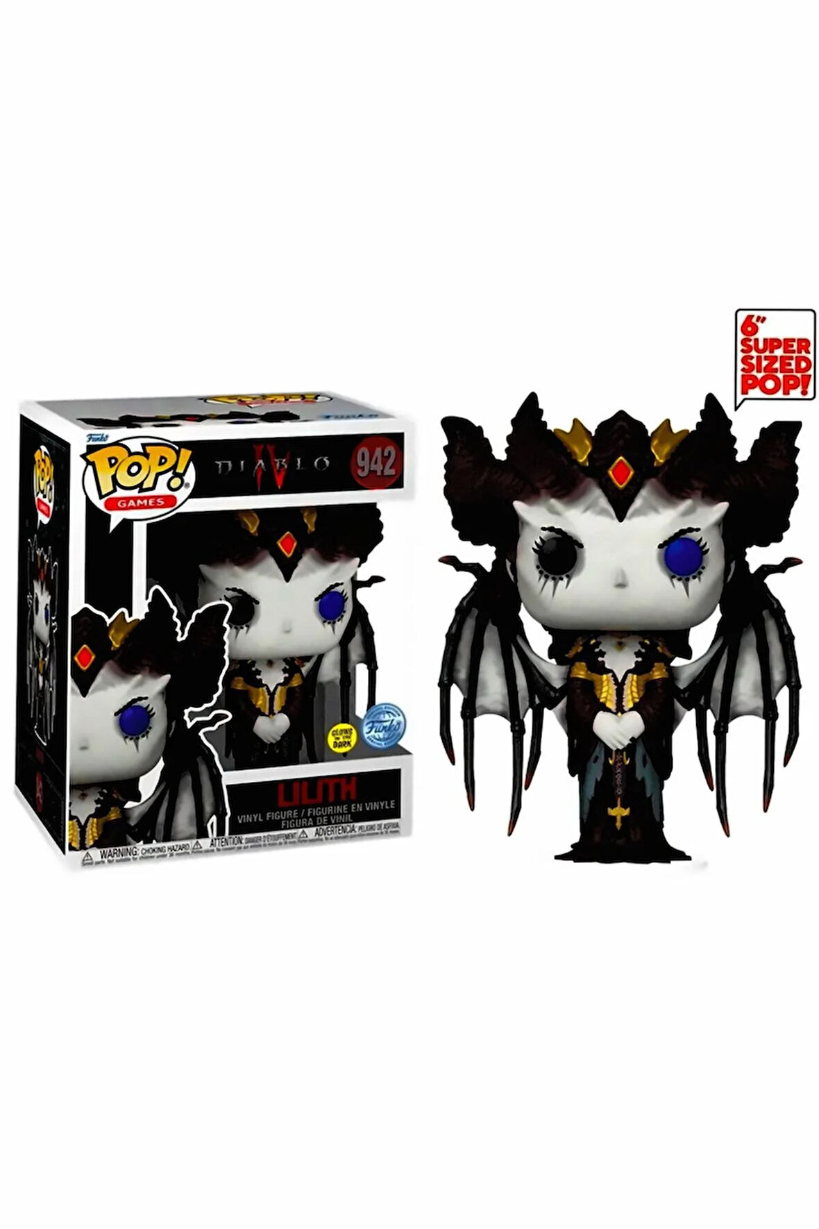 Pop Super: Diablo Iv Lilith No:942 (6") 15cm Kız Çocuk Eğitici Oyuncak Erkek Çocuk Oyuncaklar