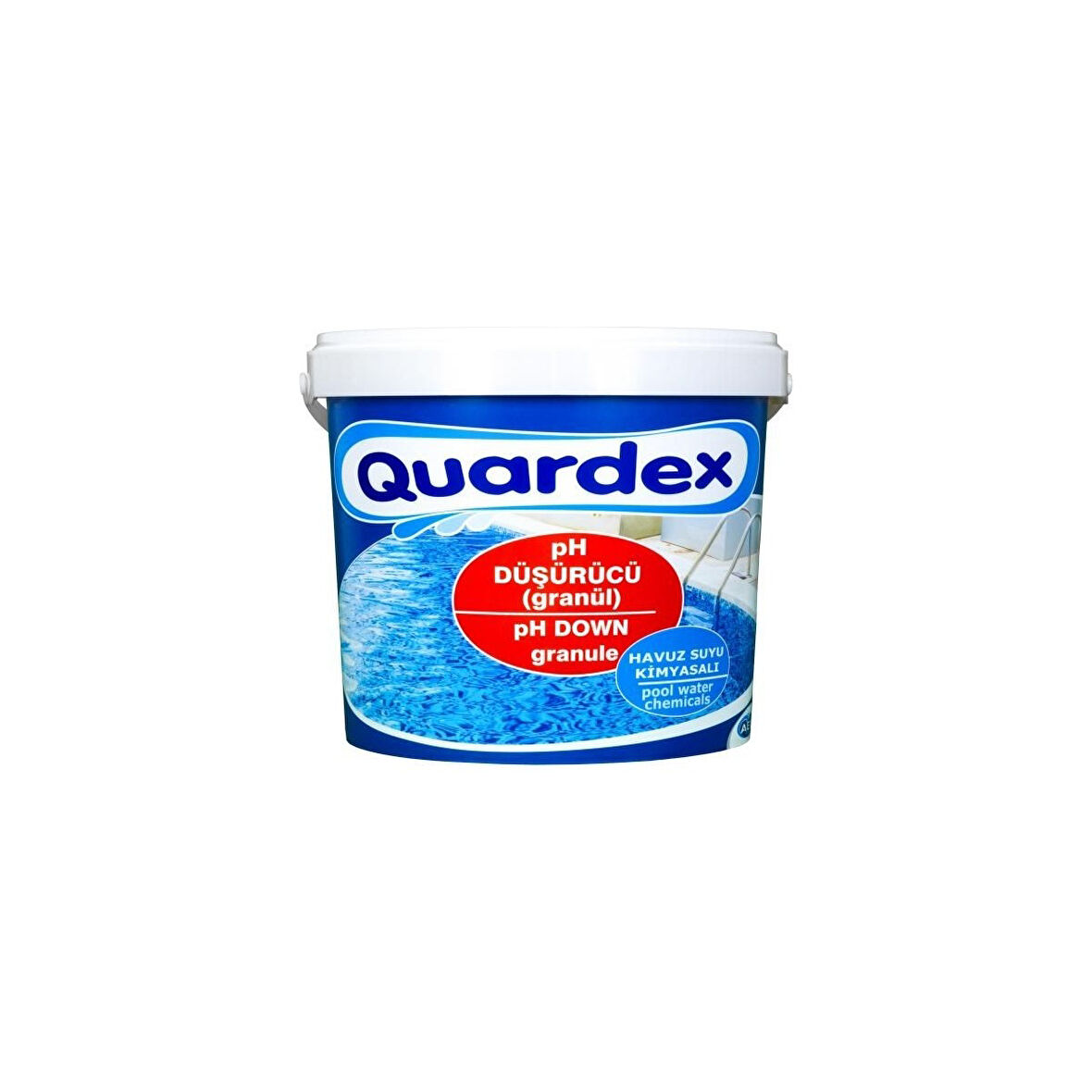 Quardex Havuz Suyu Granül Ph Düşürücü (-) 25KG