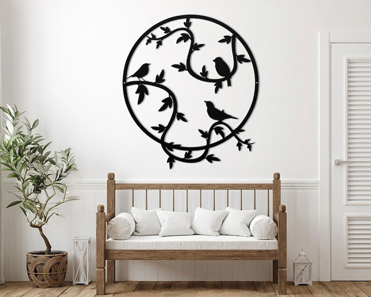 Modern Ahşap hayat ağaç dekor tablo 