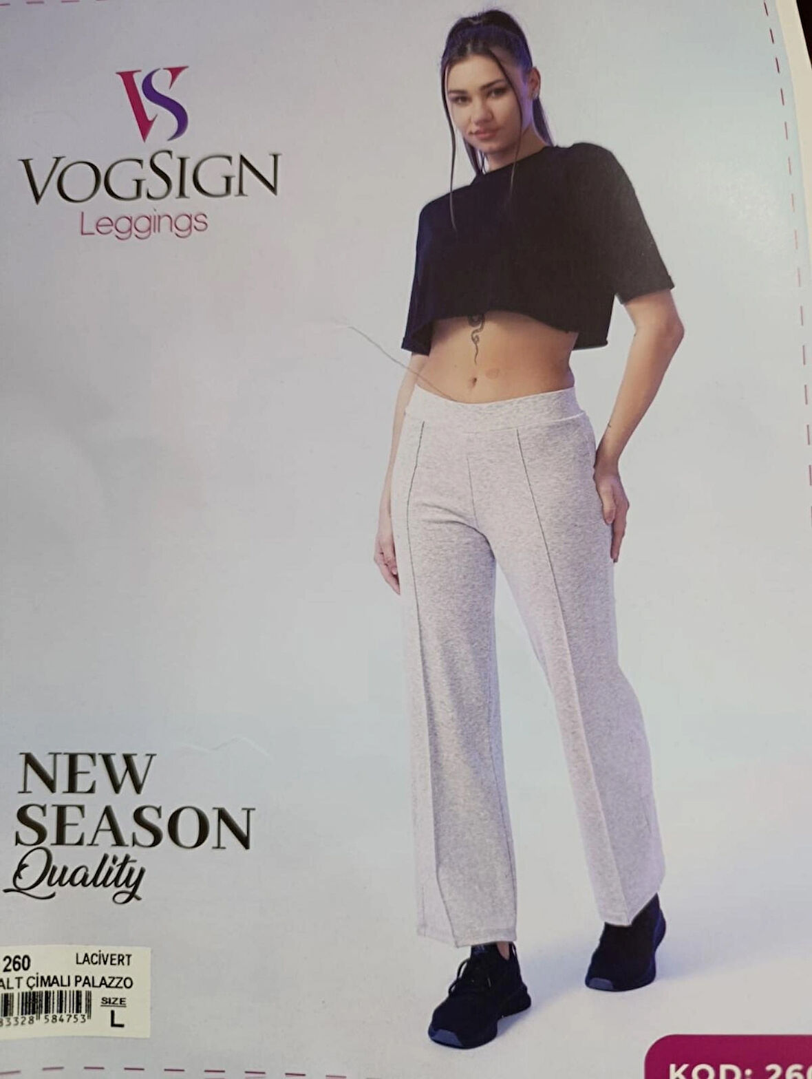 VOGSİGN ÇİMALI PALAZZO PANTOLON 